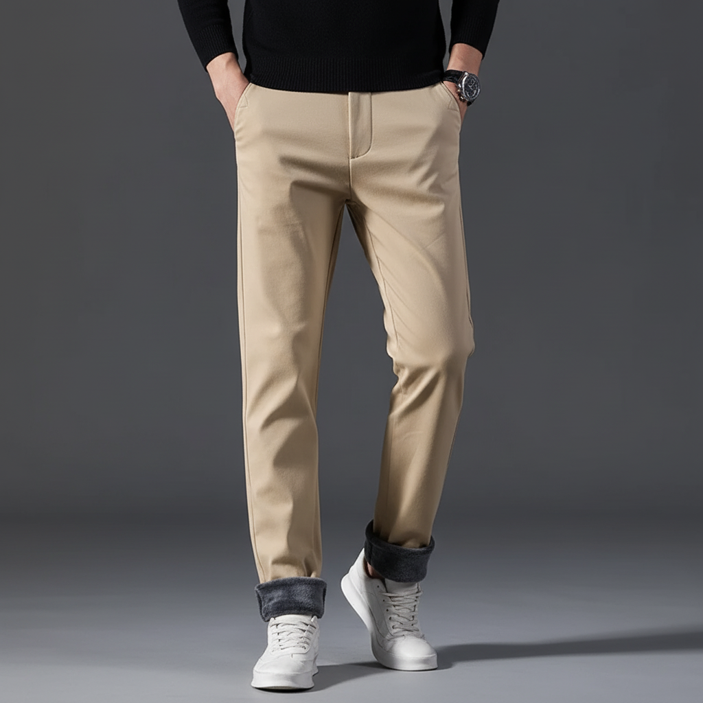 Nordspur | Men Straight Fleece Trousers