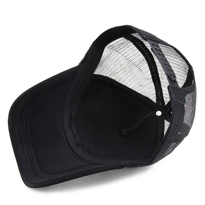 Nordspur | Meshrex Plain Mesh Trucker Snapback Cap