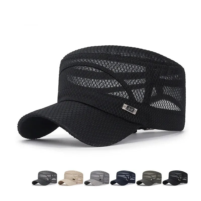 Nordspur | Meshtop Breathable Mesh Flat-Top Cap