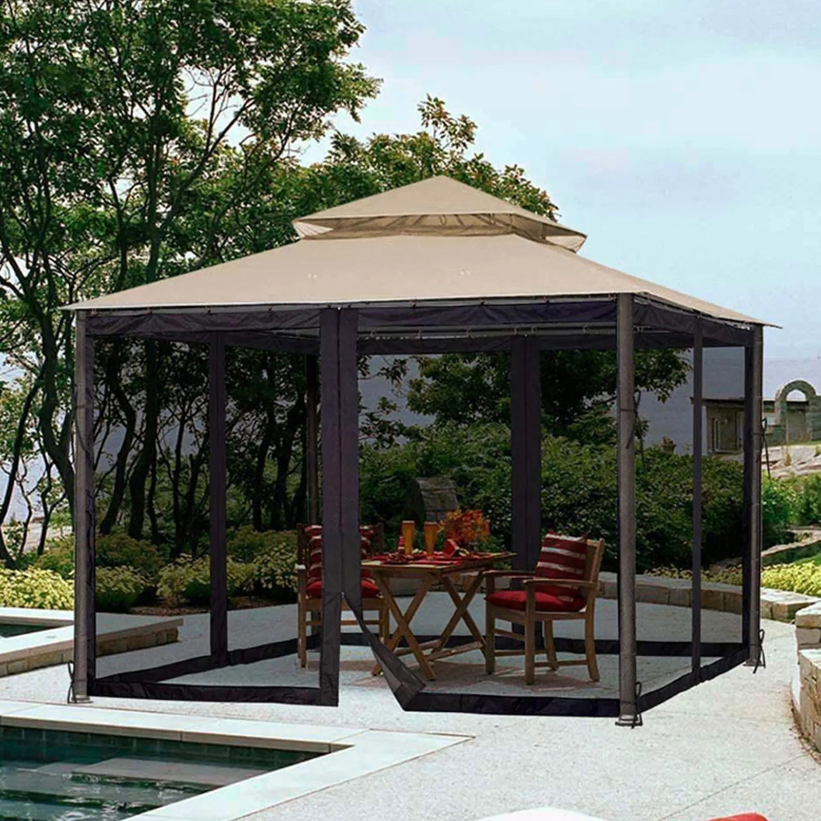 Nordspur | Meshura Replacement Gazebo Netting