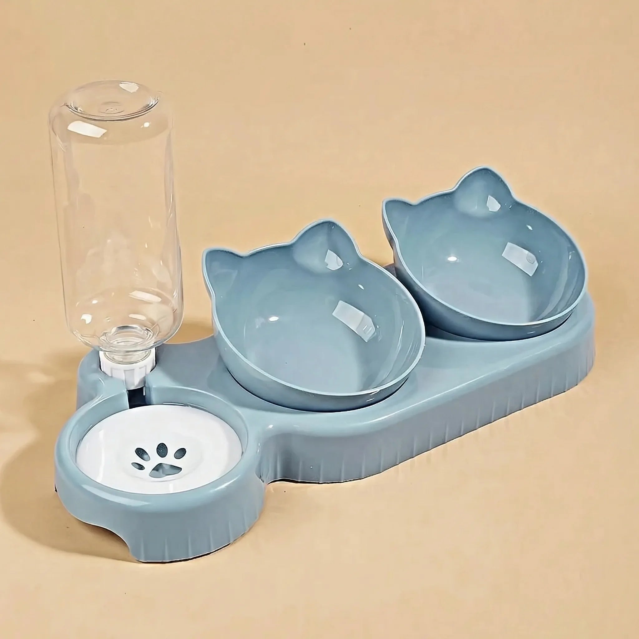 Nordspur | Mewfeed Tilted 3-In-1 Cat Bowl Set