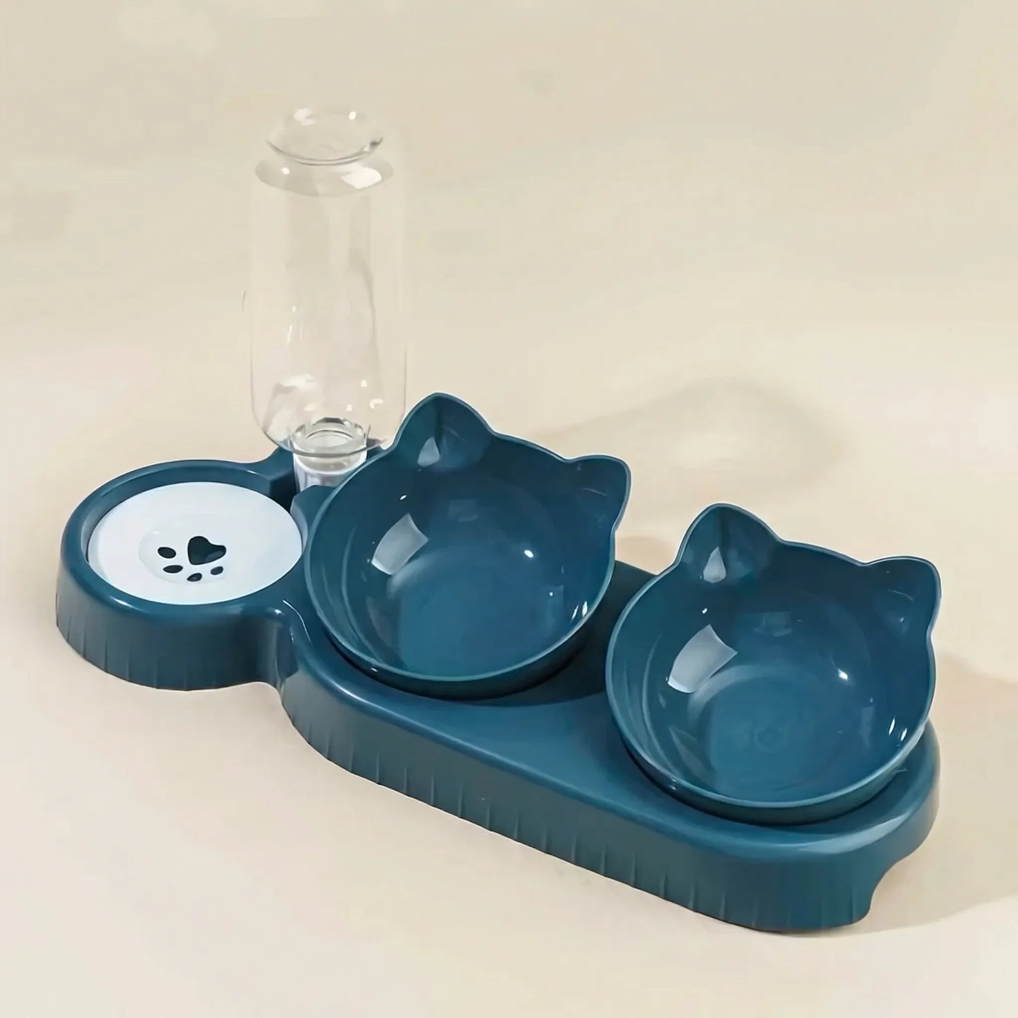 Nordspur | Mewfeed Tilted 3-In-1 Cat Bowl Set