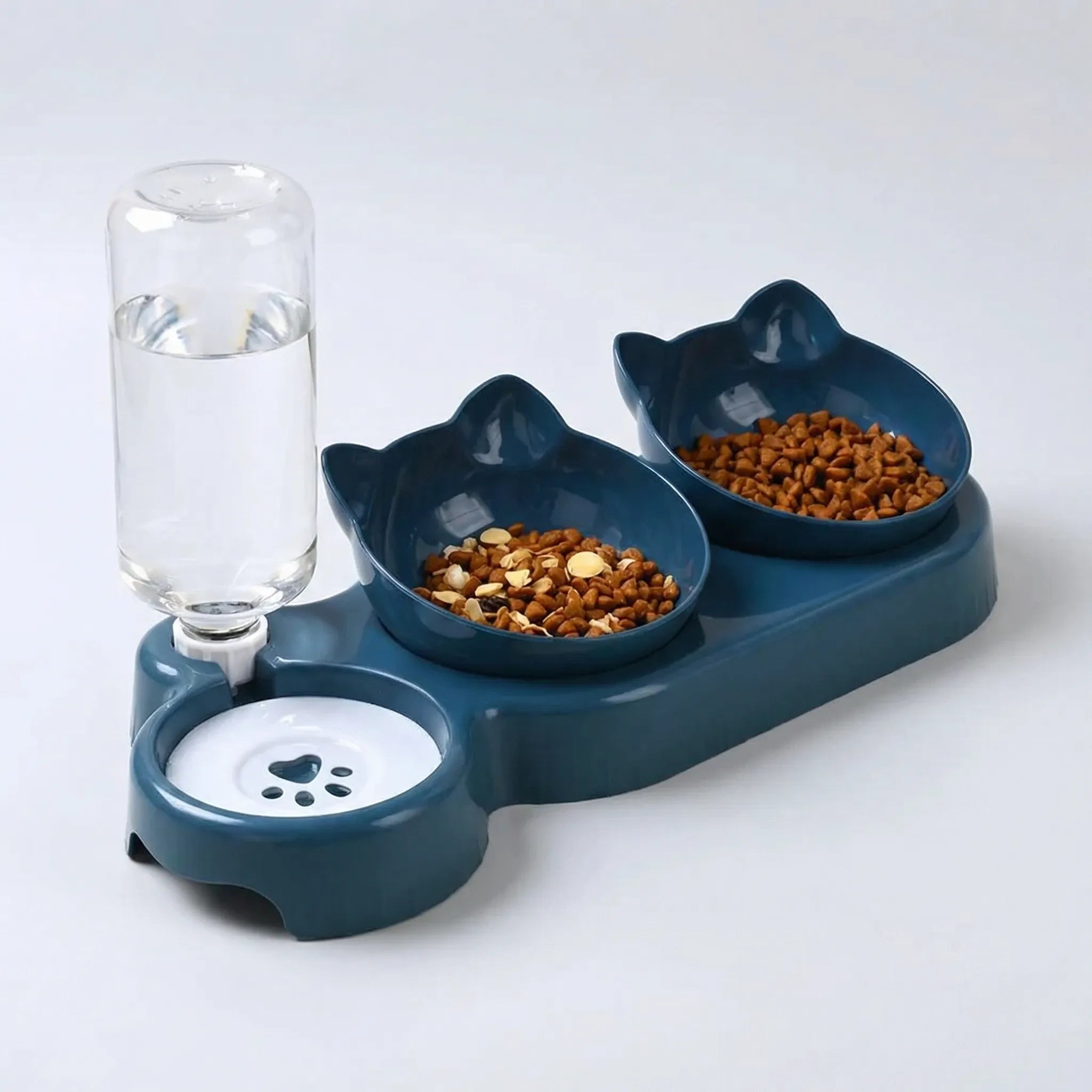 Nordspur | Mewfeed Tilted 3-In-1 Cat Bowl Set