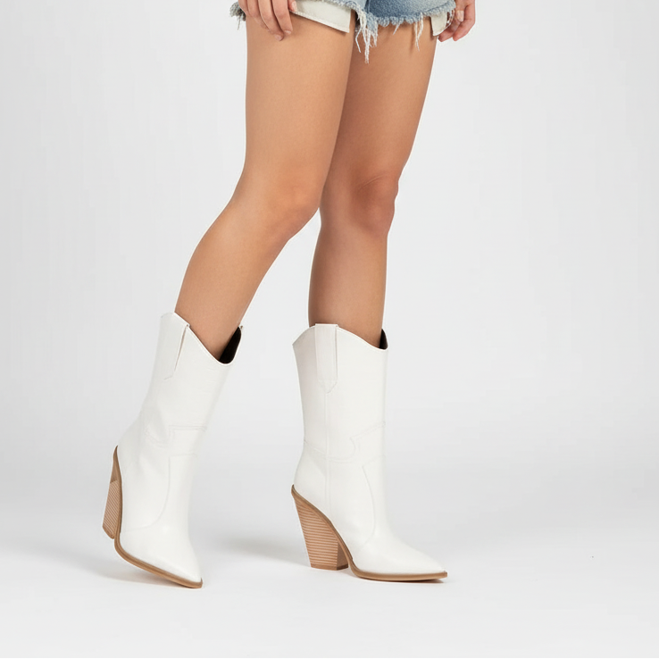 Nordspur | Mid Calf Pointed Toe Boots