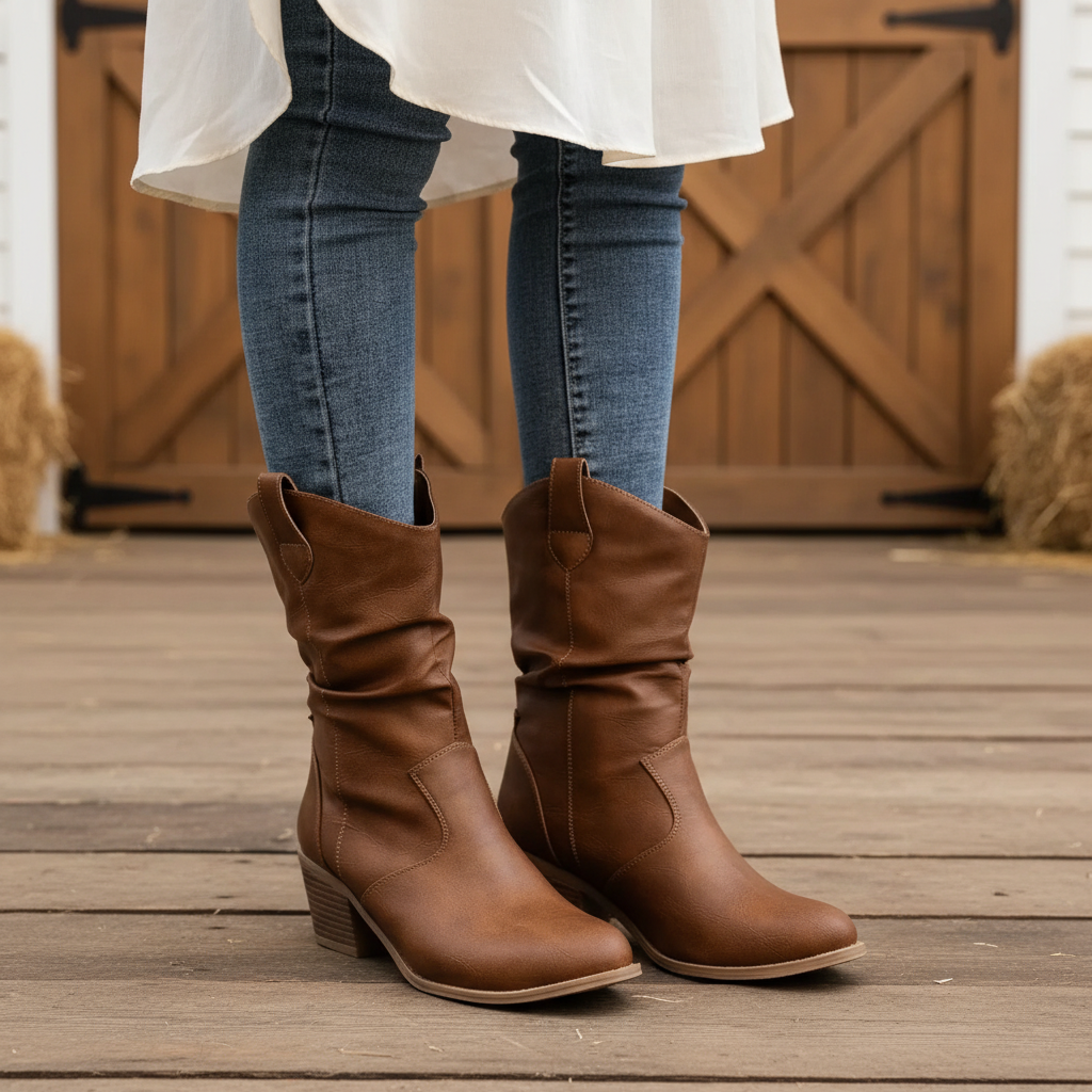 Nordspur | Mid Calf Western Boot