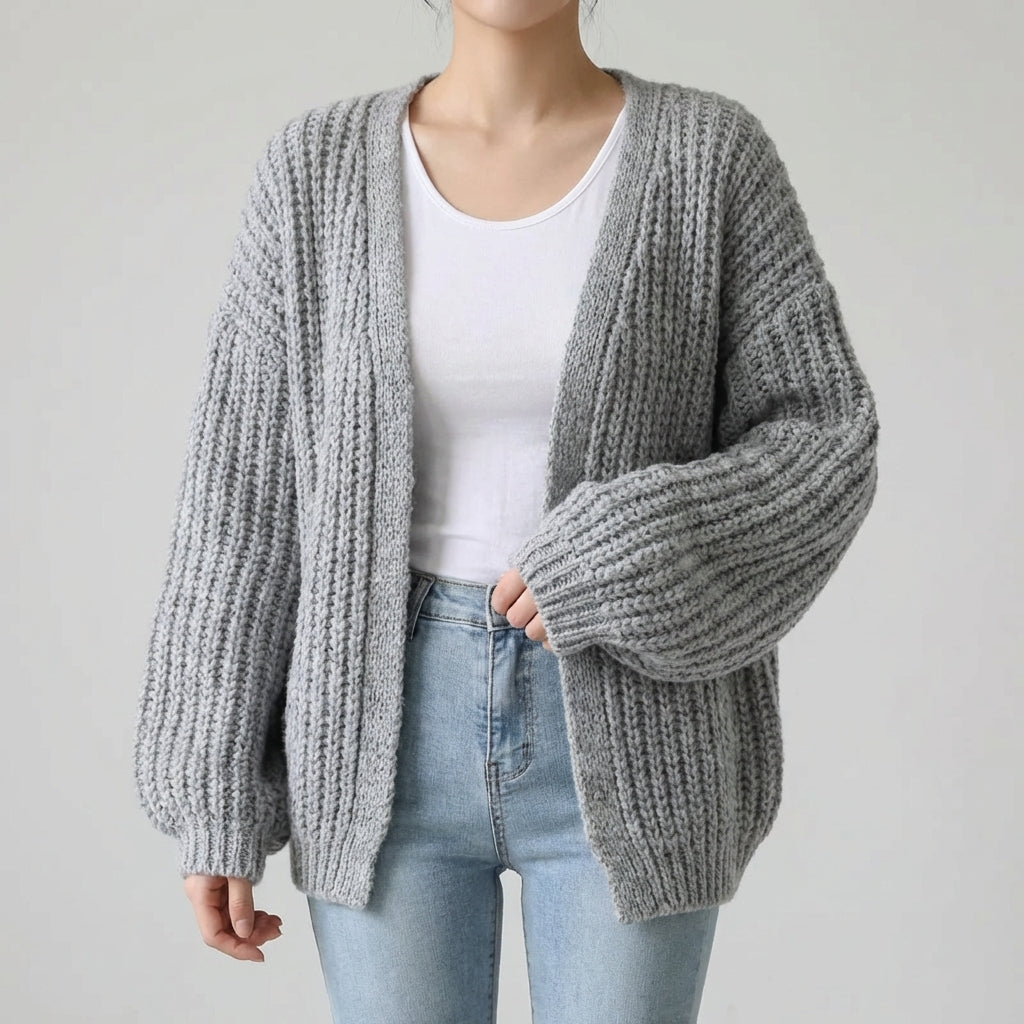 Nordspur | Mirelle Short Relaxed Poncho Cardigan