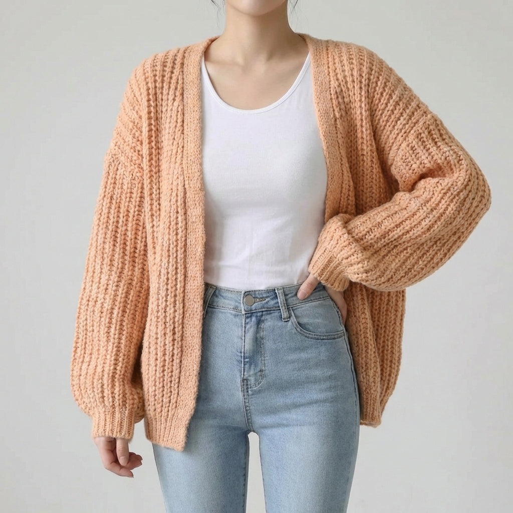 Nordspur | Mirelle Short Relaxed Poncho Cardigan