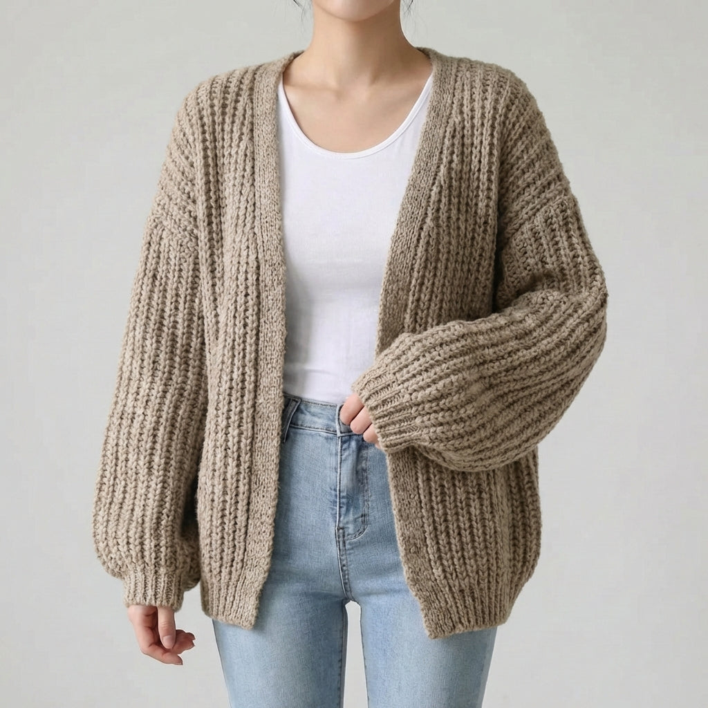 Nordspur | Mirelle Short Relaxed Poncho Cardigan