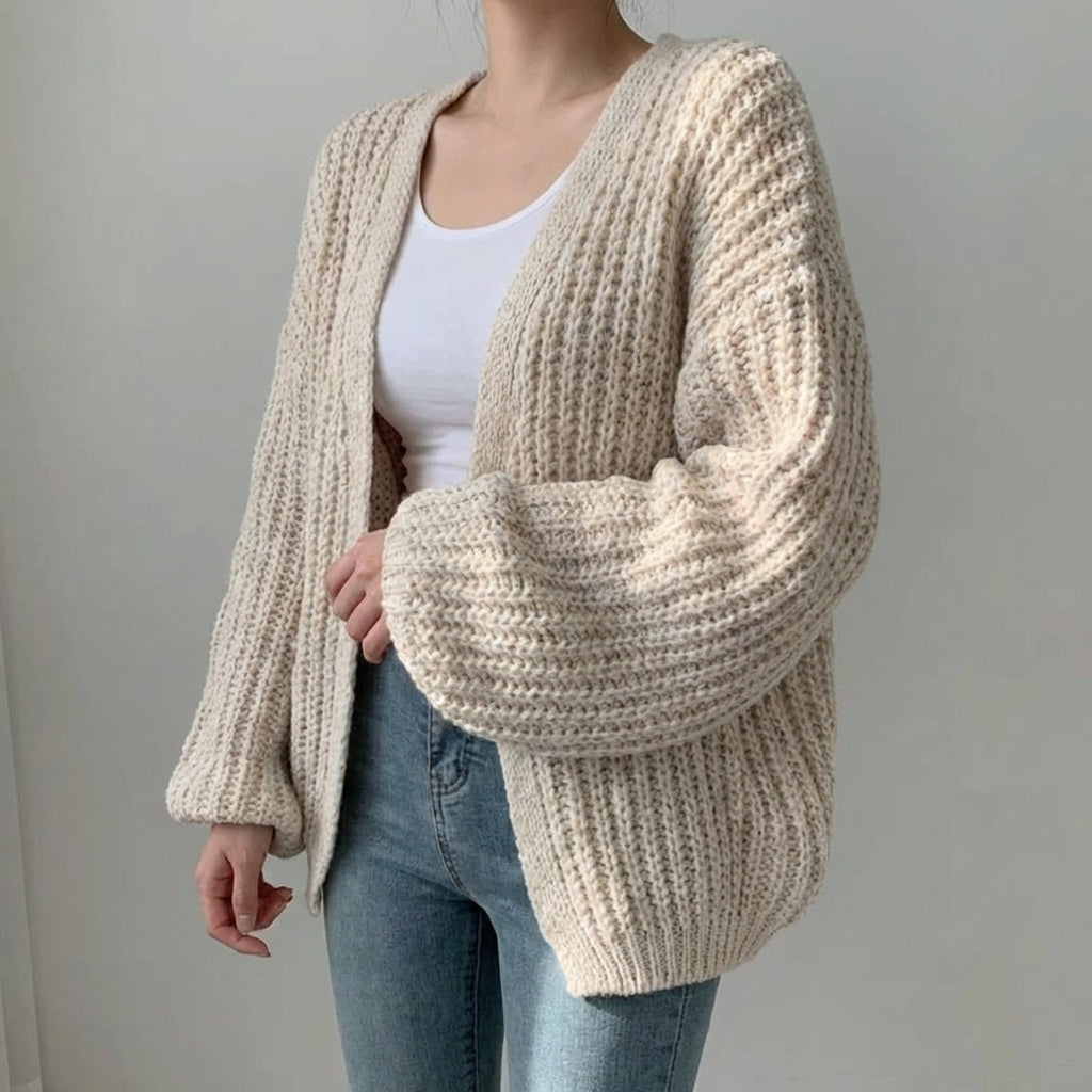 Nordspur | Mirelle Short Relaxed Poncho Cardigan