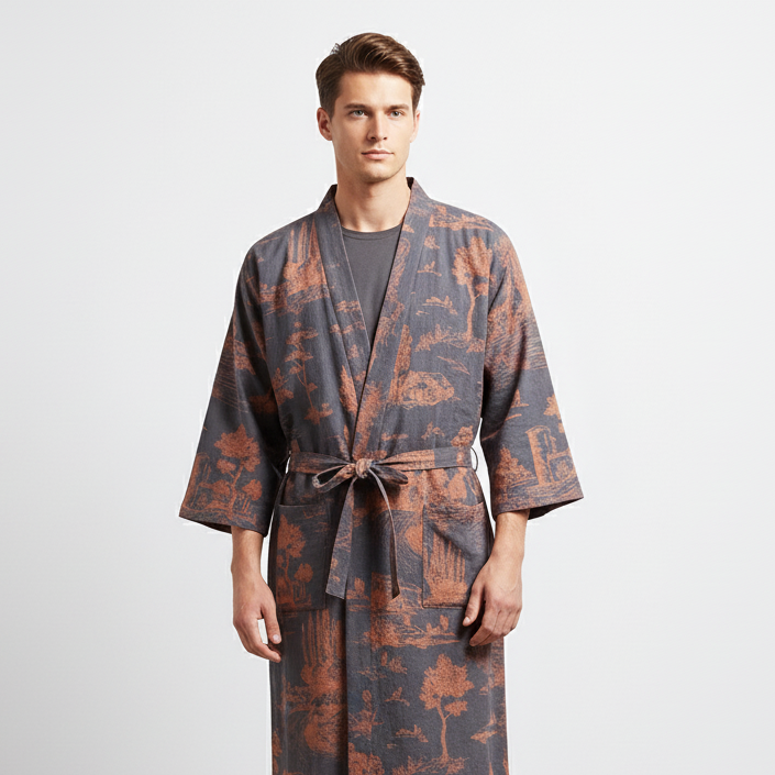 Nordspur | Mizento Long Kimono Style Robe