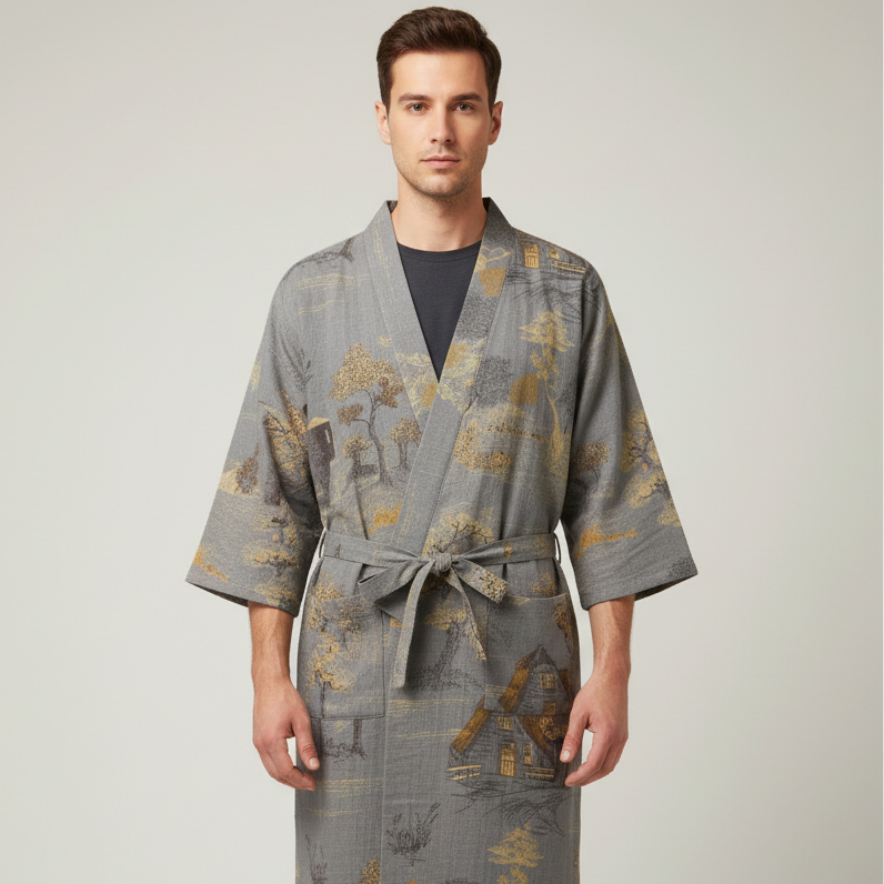 Nordspur | Mizento Long Kimono Style Robe