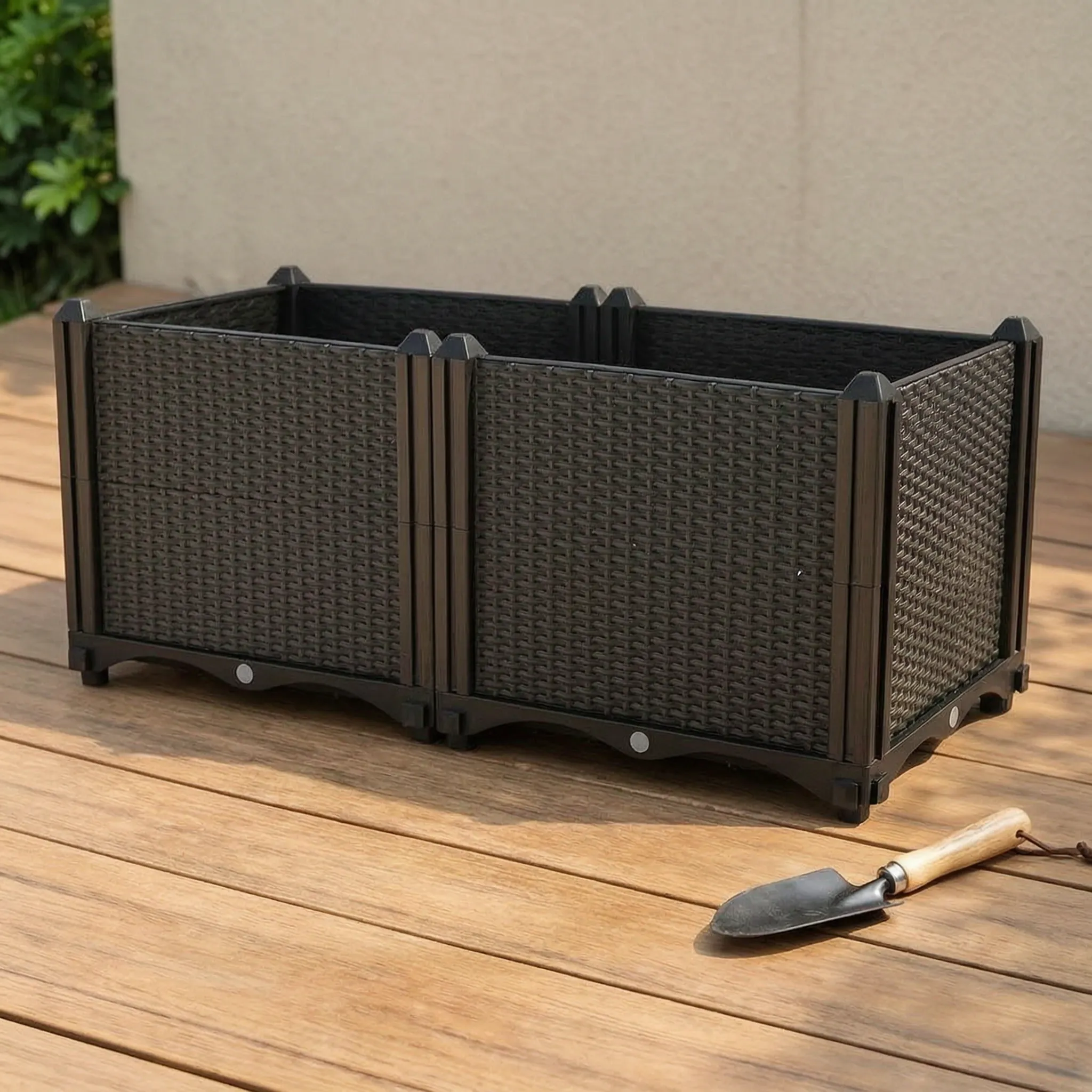 Nordspur | Modugrow Woven-Look Rectangular Planter