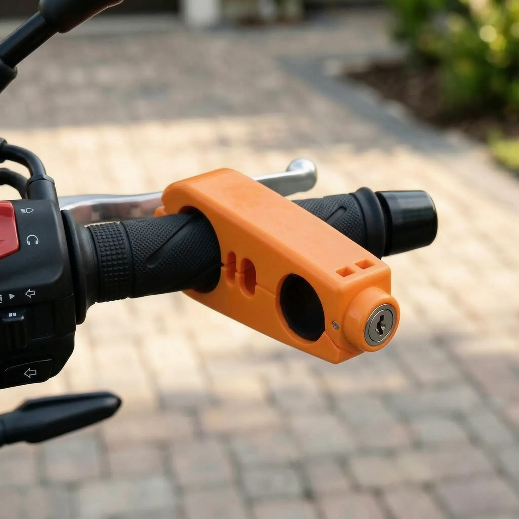 Nordspur | Motoklip Handlebar Brake Lock Mechanism