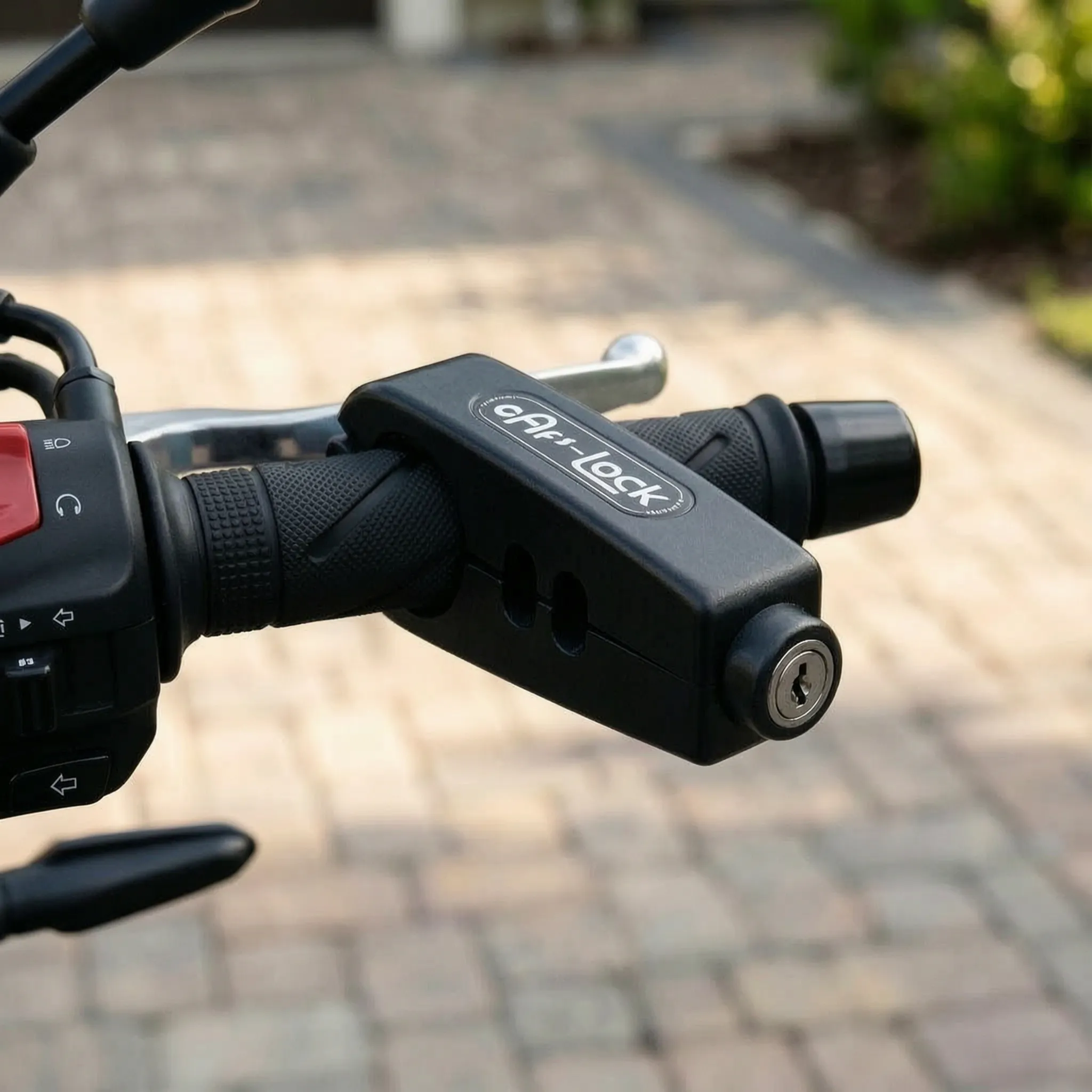 Nordspur | Motoklip Handlebar Brake Lock Mechanism