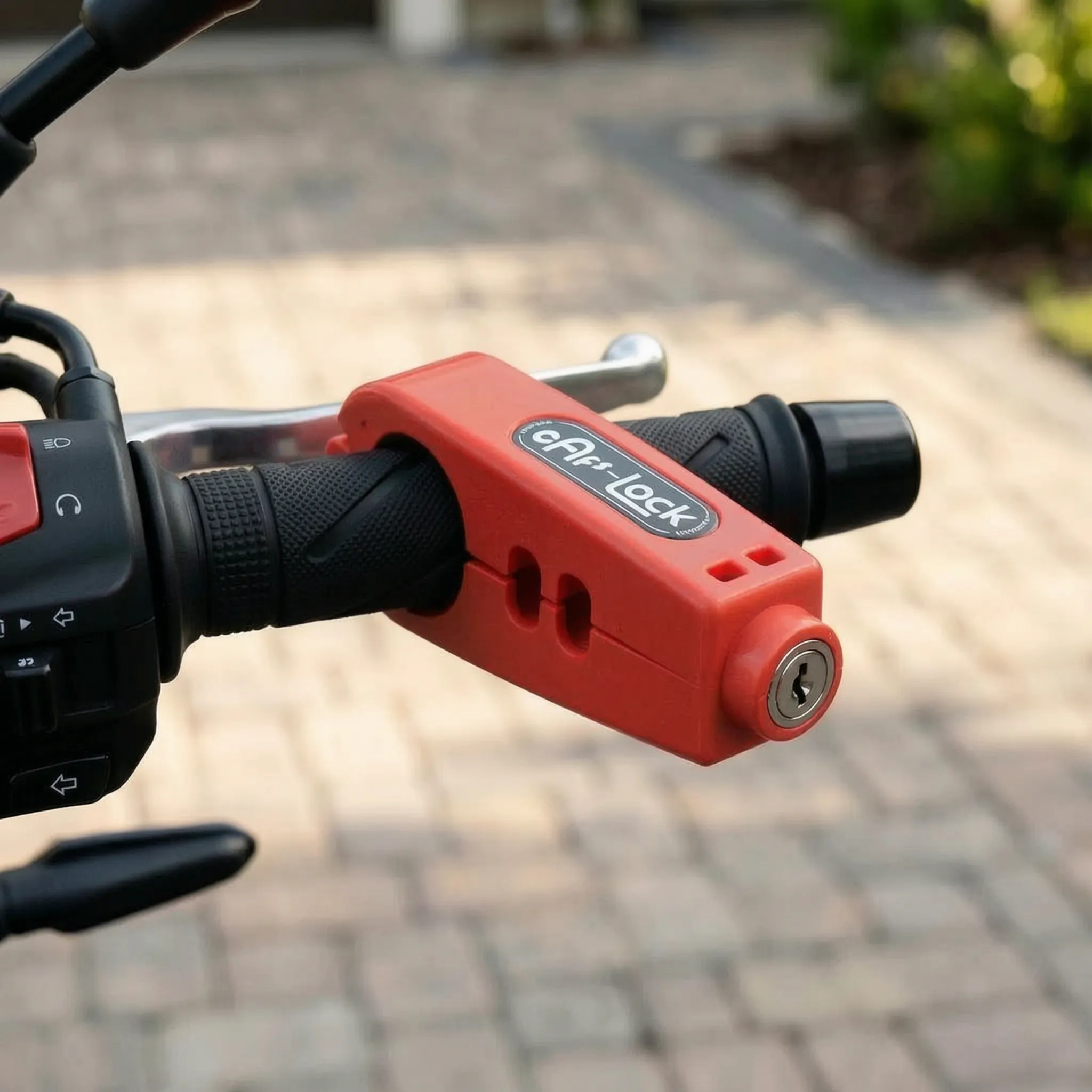 Nordspur | Motoklip Handlebar Brake Lock Mechanism