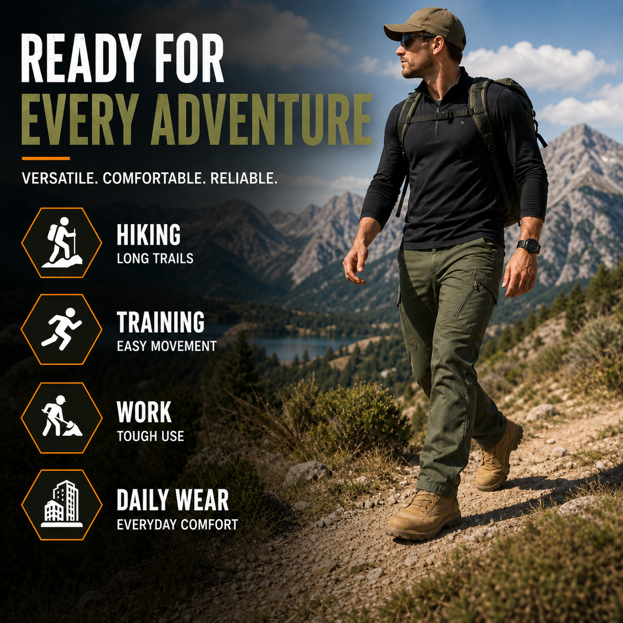 Nordspur | Mountrel Lightweight Quick-Dry Outdoor Trousers