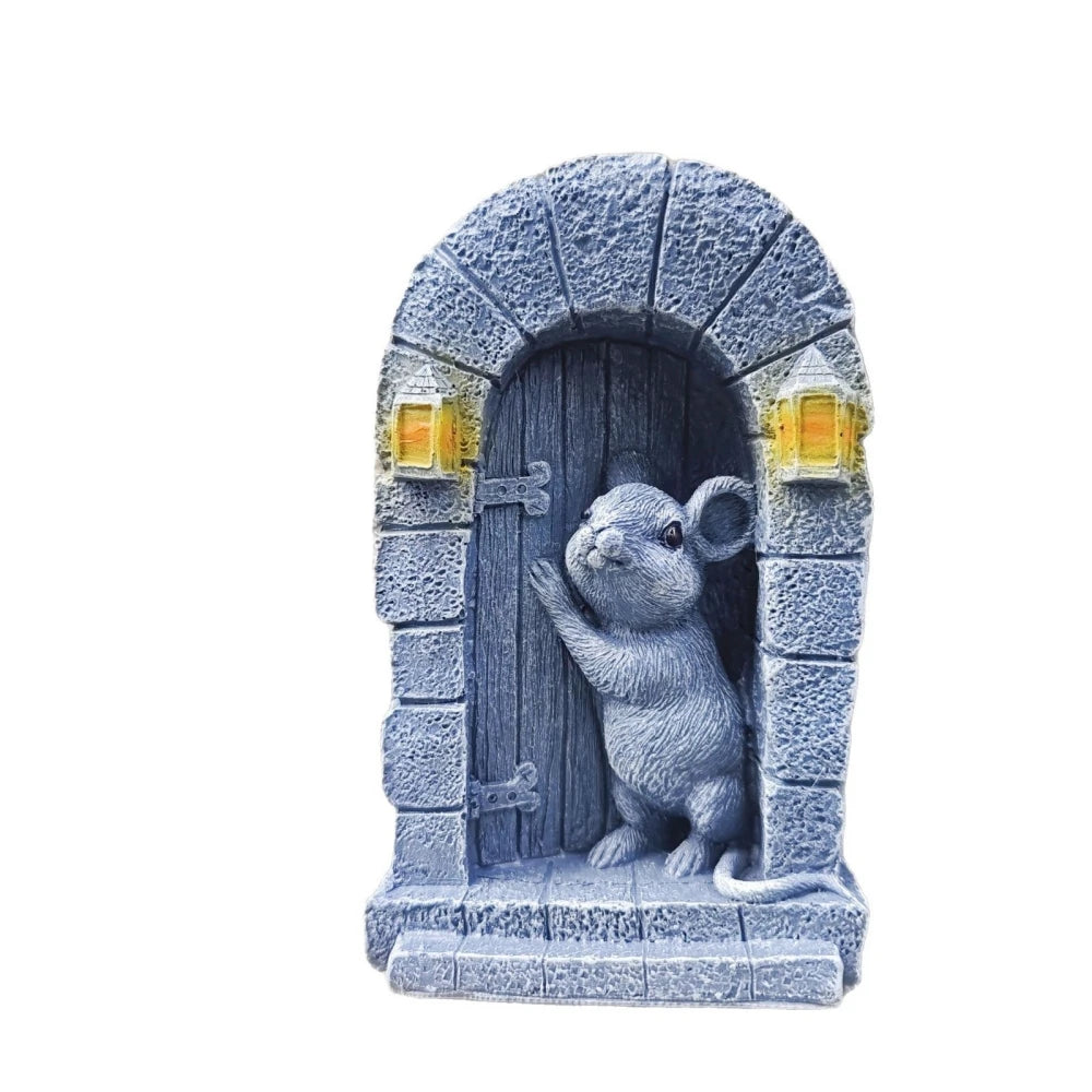 Nordspur | Mouswick Miniature Mouse Archway Garden Statue