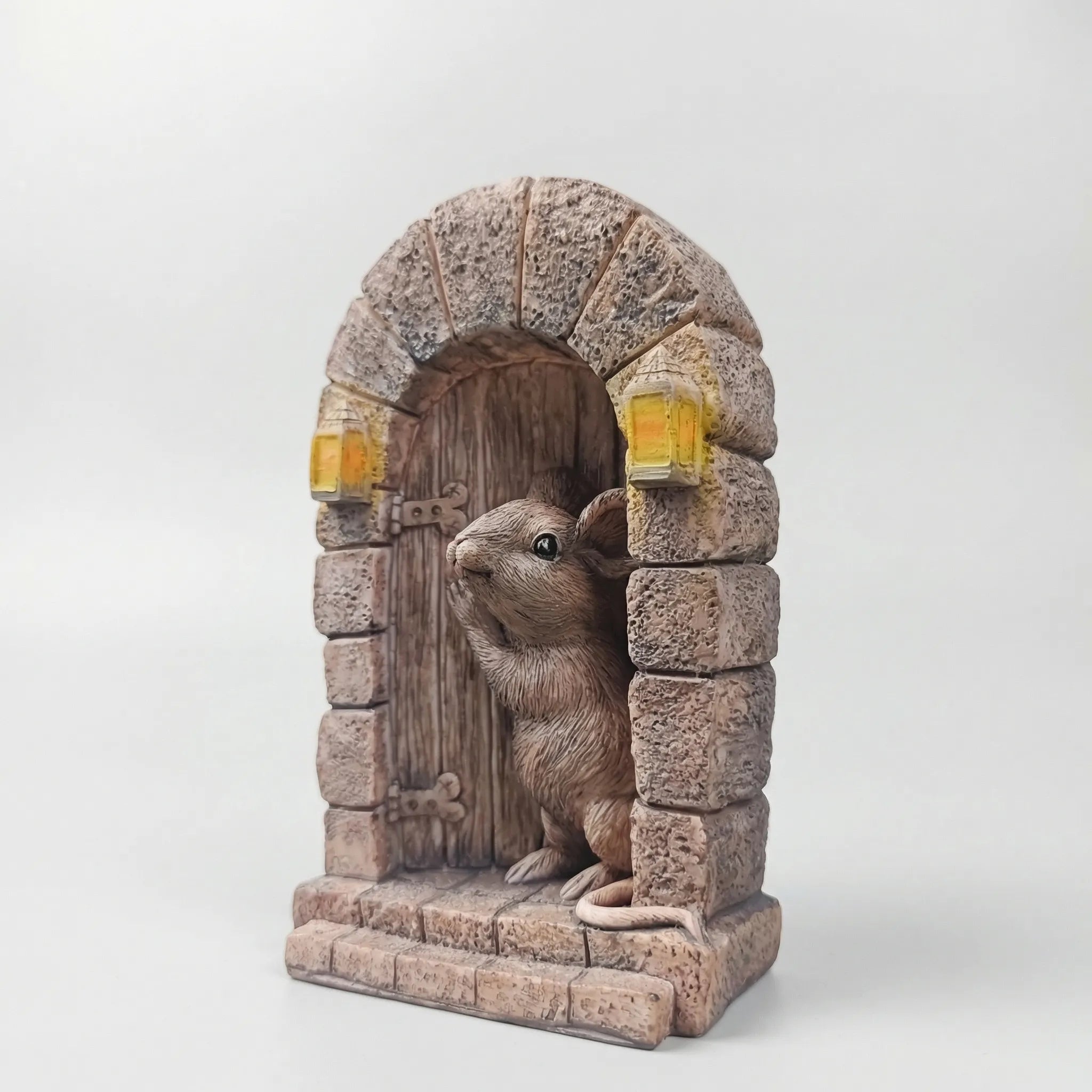 Nordspur | Mouswick Miniature Mouse Archway Garden Statue