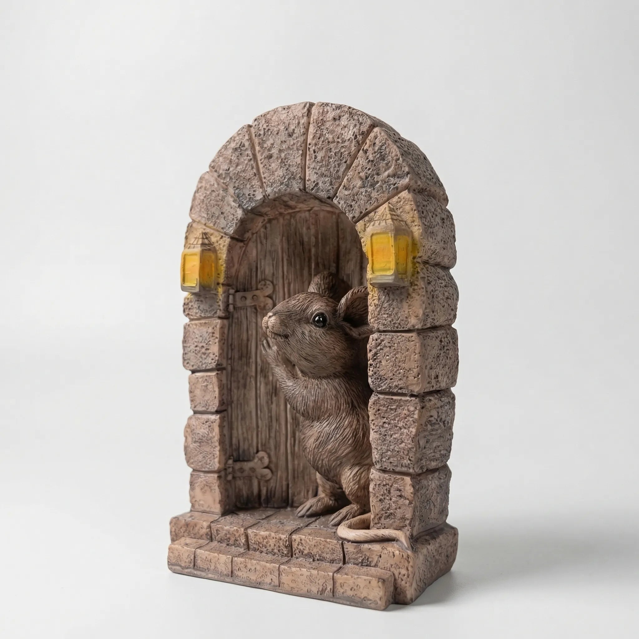 Nordspur | Mouswick Miniature Mouse Archway Garden Statue