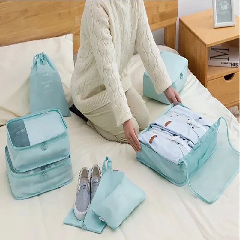 Nordspur | Movanis 7-Piece travel Organiser Set