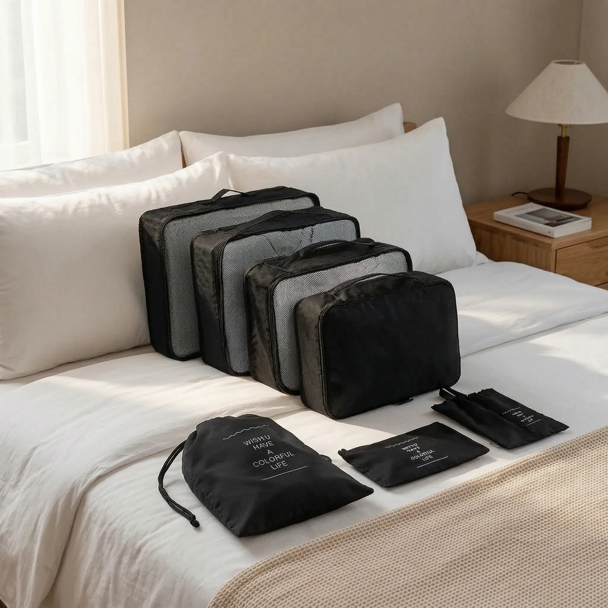 Nordspur | Movanis 7-Piece travel Organiser Set