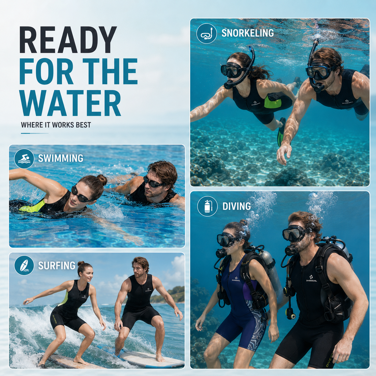 Nordspur | Nereox Sleeveless Shorty Wetsuit