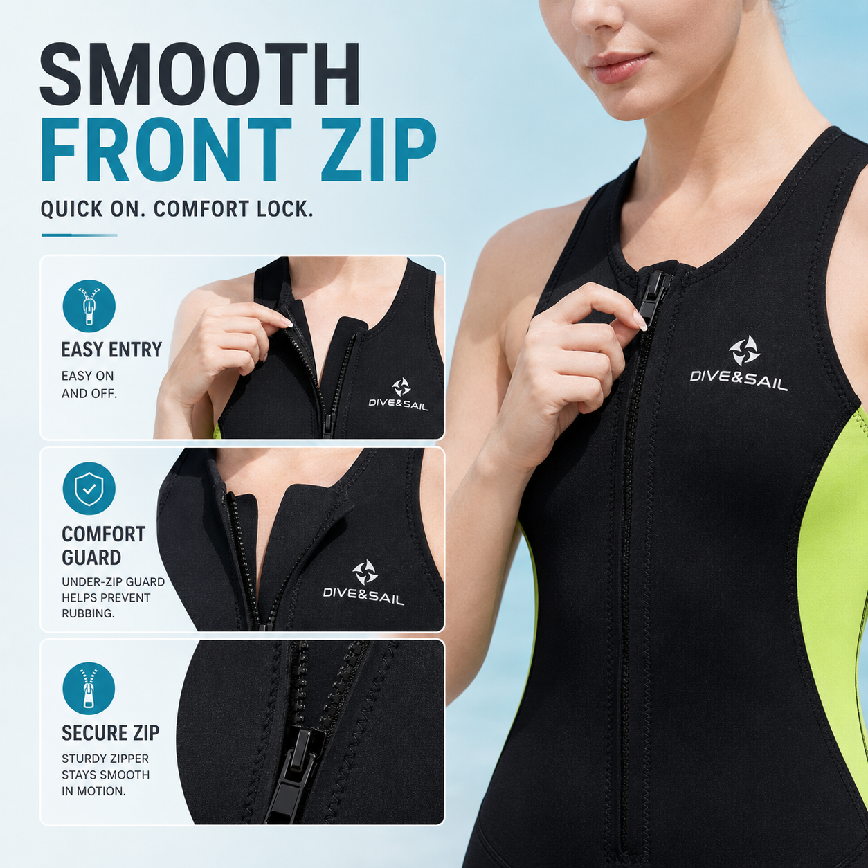 Nordspur | Nereox Sleeveless Shorty Wetsuit