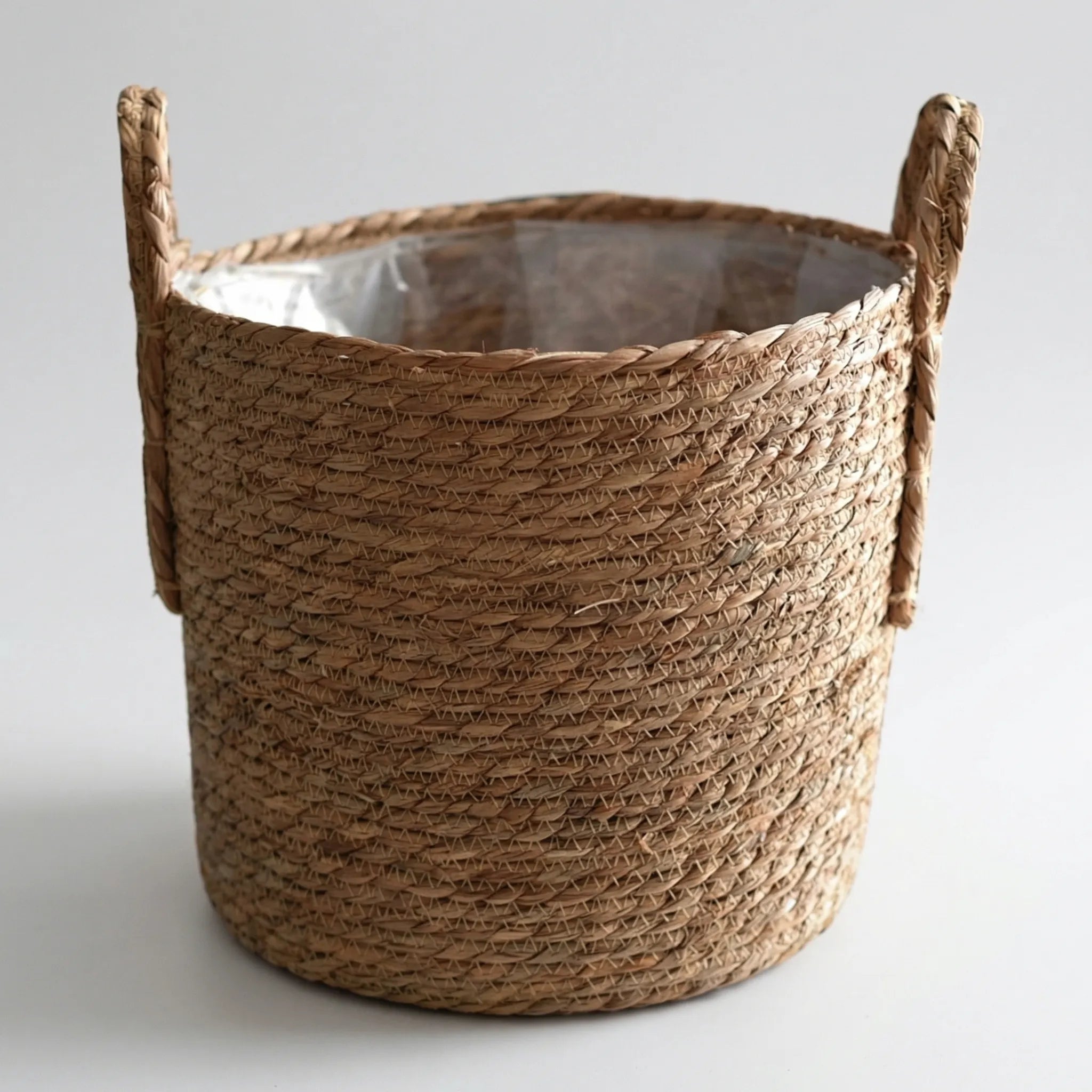 Nordspur | Nestara Hand-Woven Floor Plant Basket With Handles