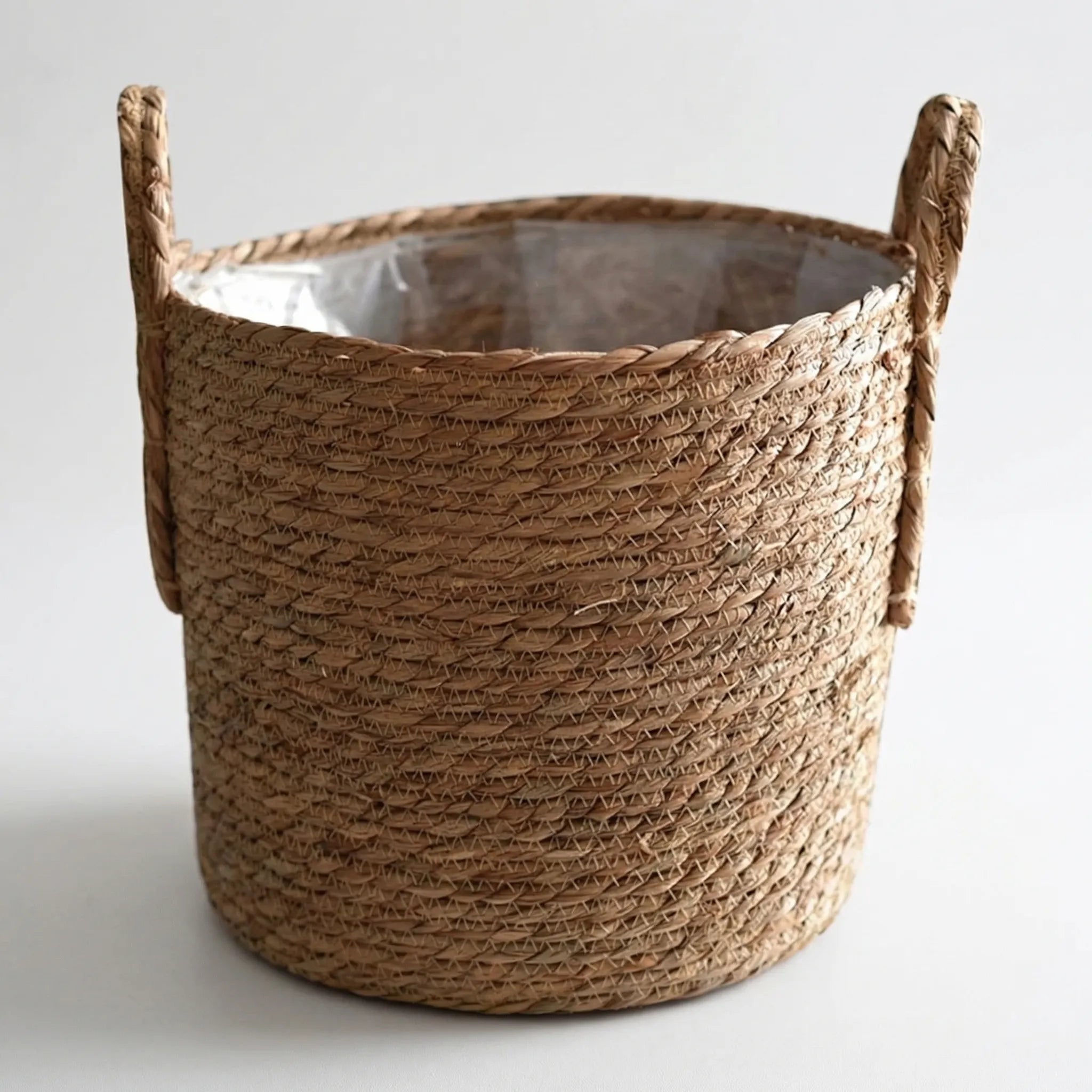 Nordspur | Nestara Hand-Woven Floor Plant Basket With Handles