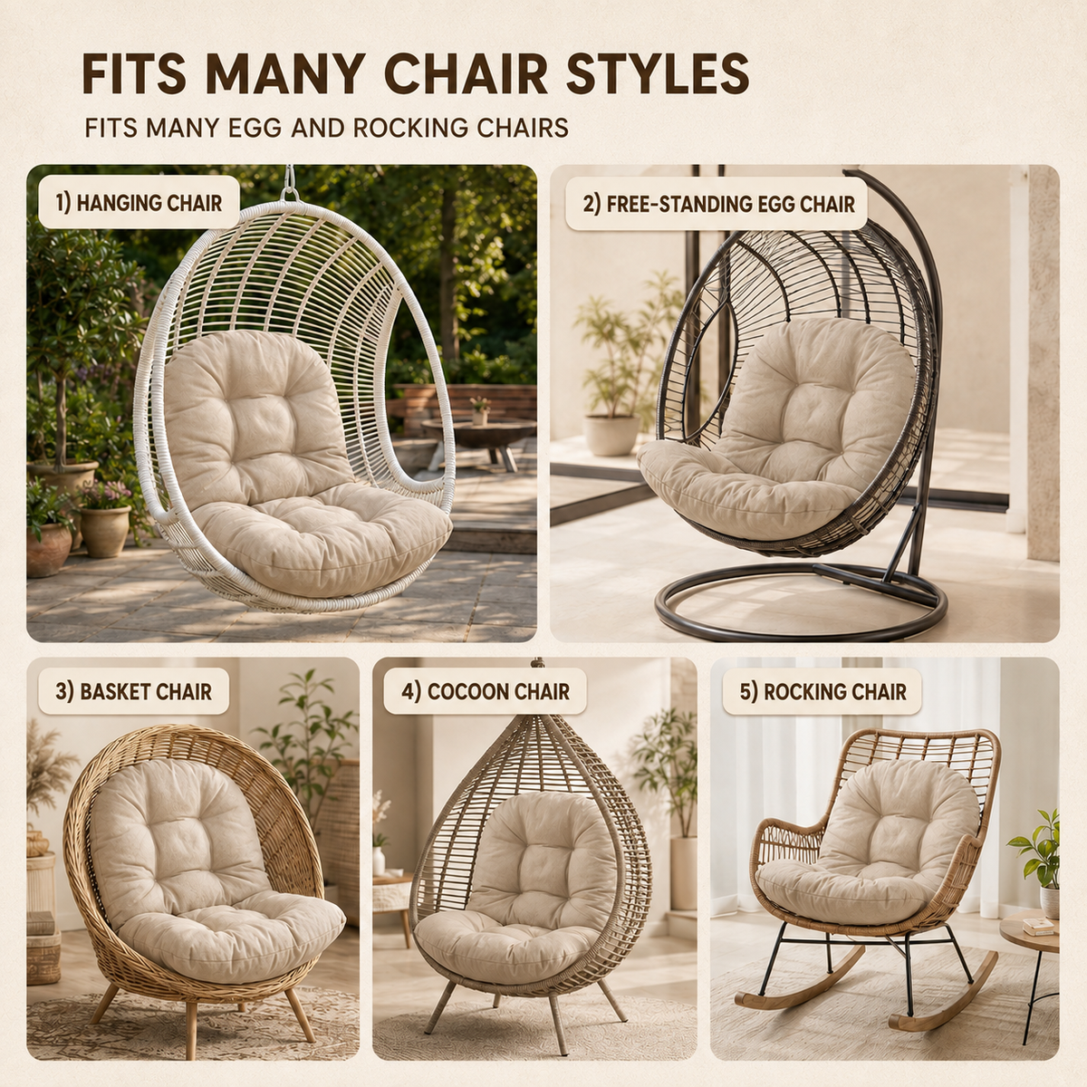 Nordspur | Nestelle Thick Padded Egg Seat