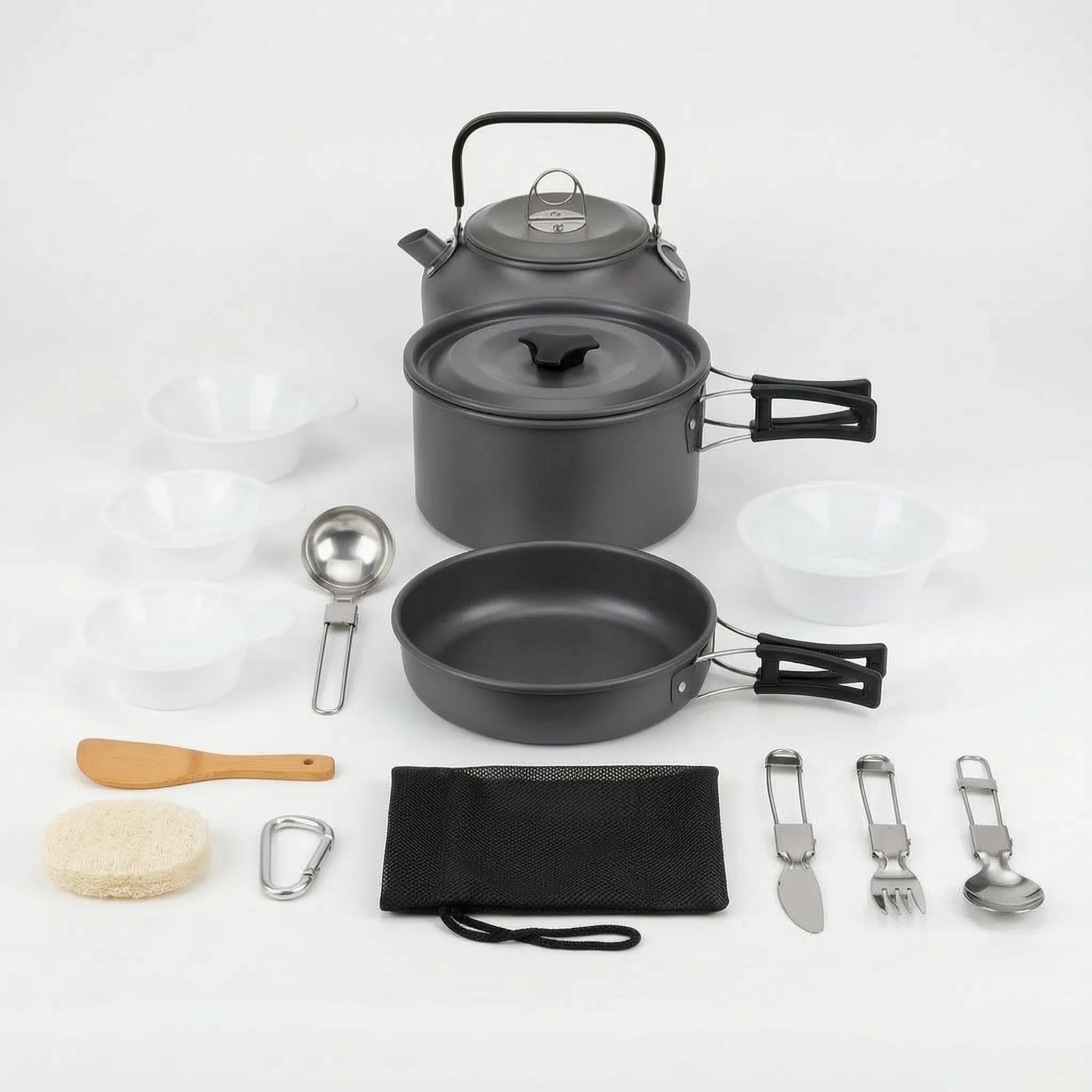 Nordspur | Nestera Compact Nesting Camping Cookware Set