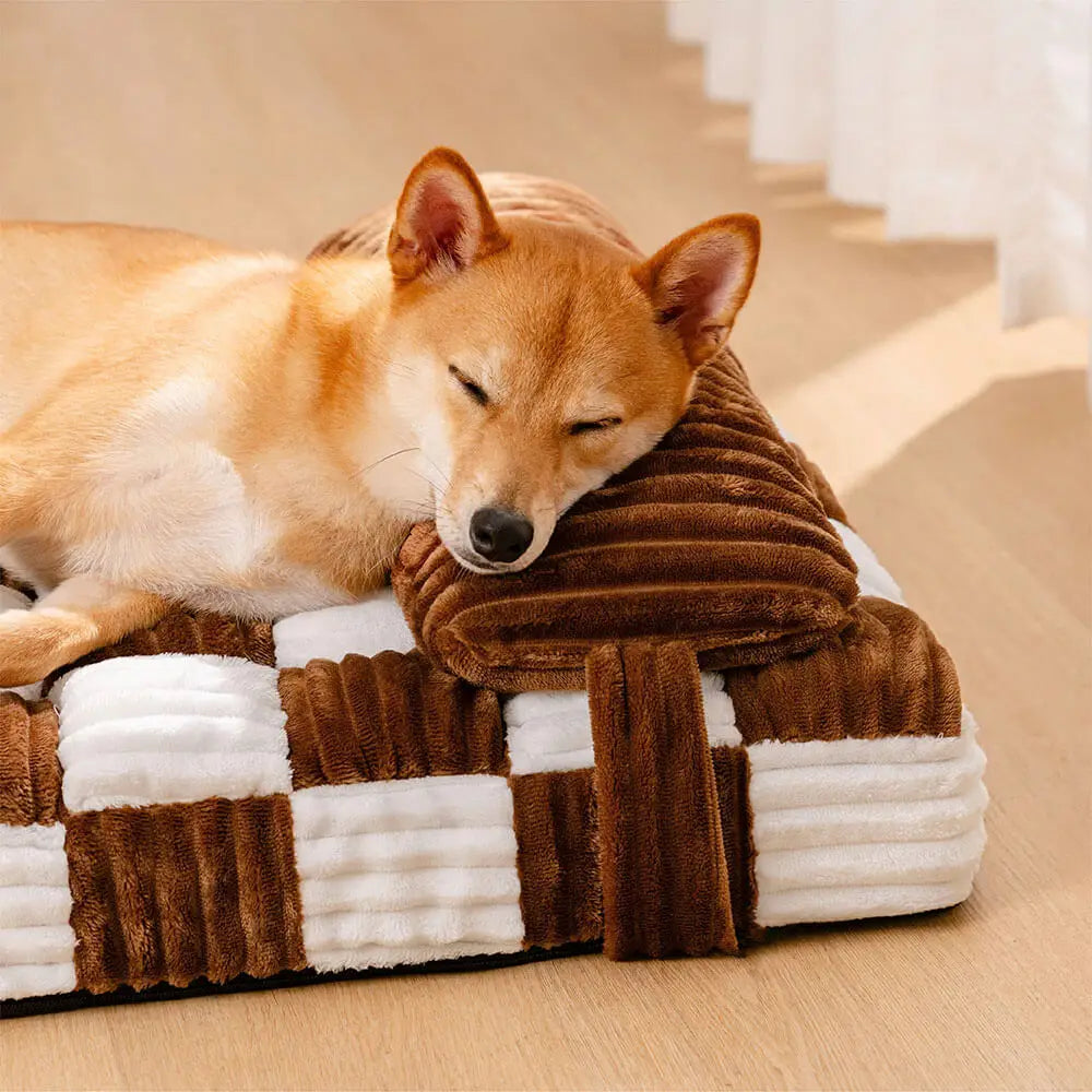 Nordspur | Nestique Square Plush Orthopaedic Dog Bed