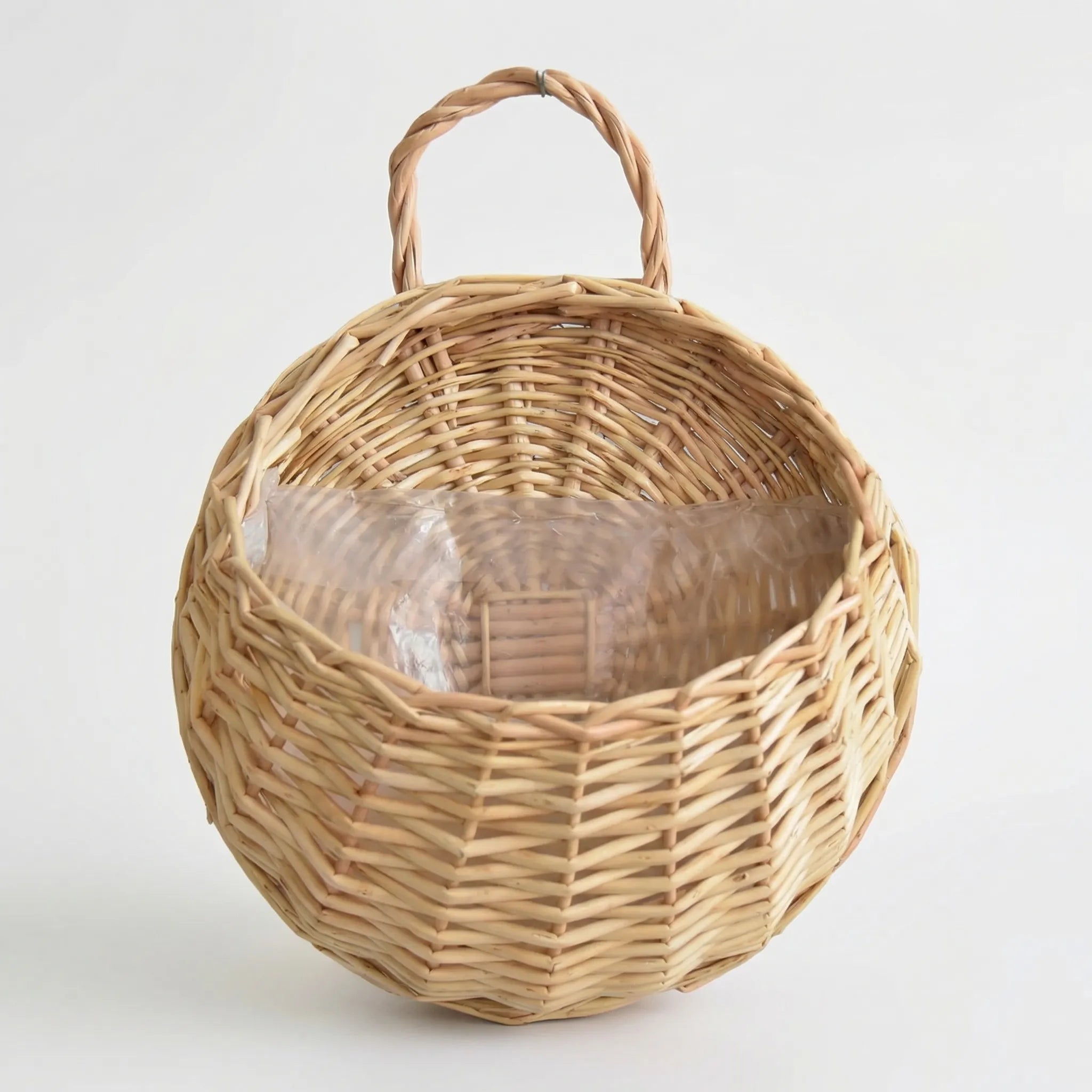 Nordspur | Nestwall Round Woven Wall-Mounted Plant Holder