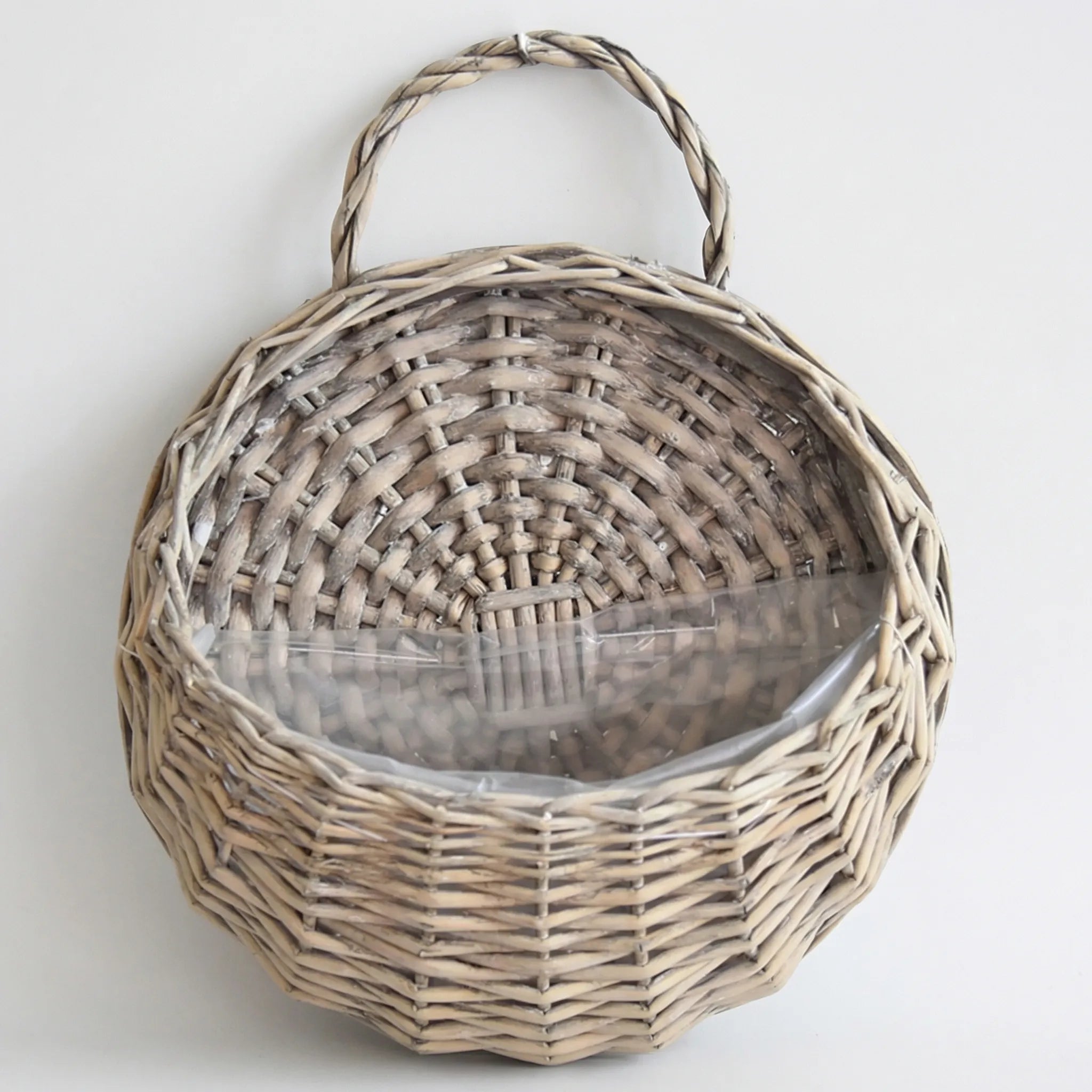 Nordspur | Nestwall Round Woven Wall-Mounted Plant Holder