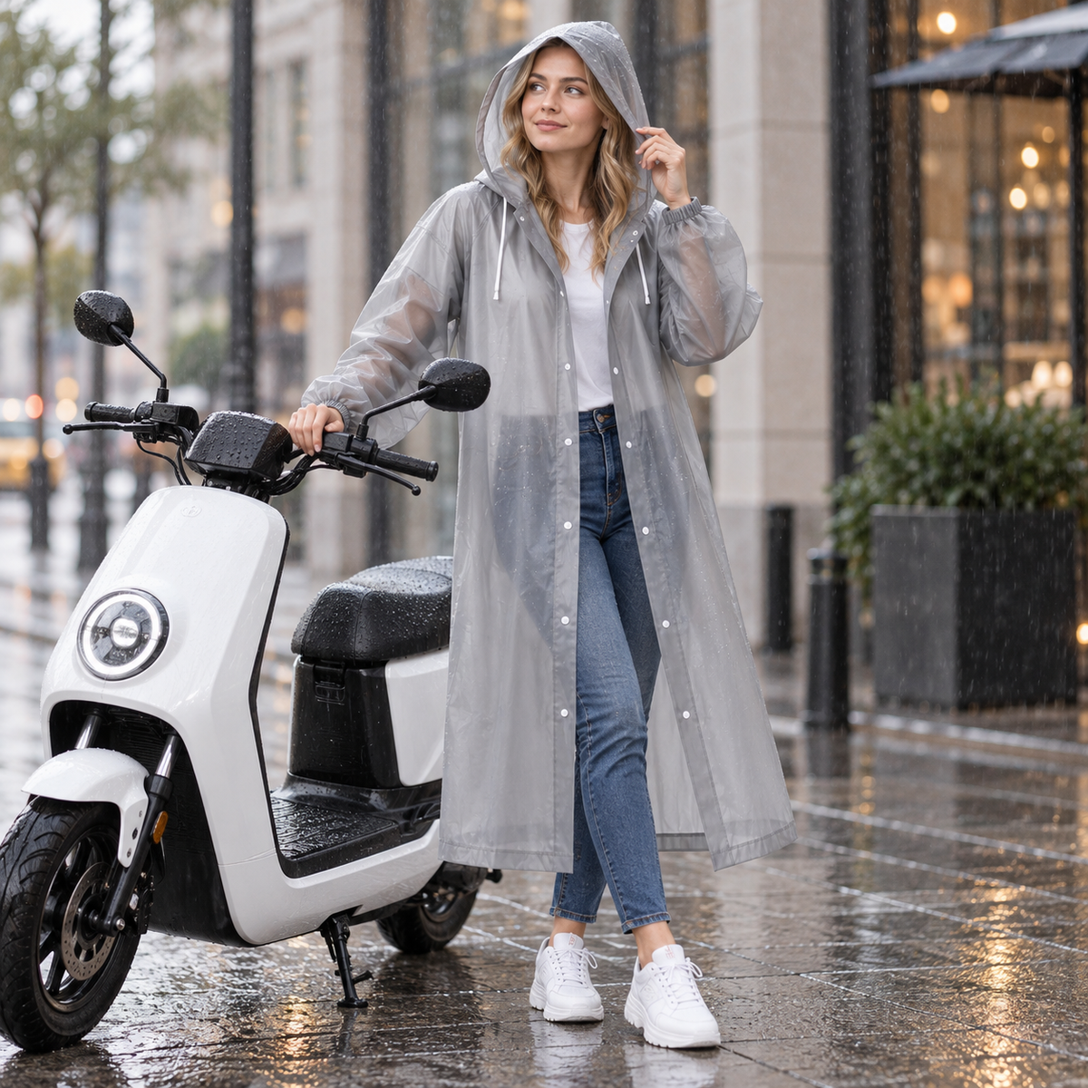 Nordspur | Nimbuswear Clear Hooded Raincoat