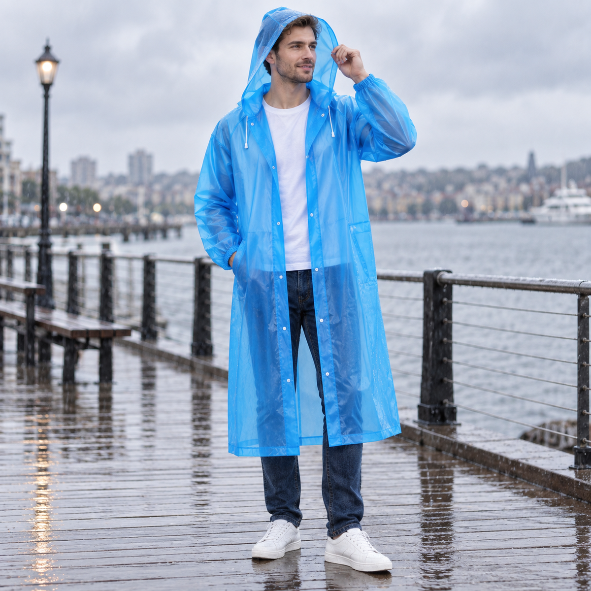 Nordspur | Nimbuswear Clear Hooded Raincoat