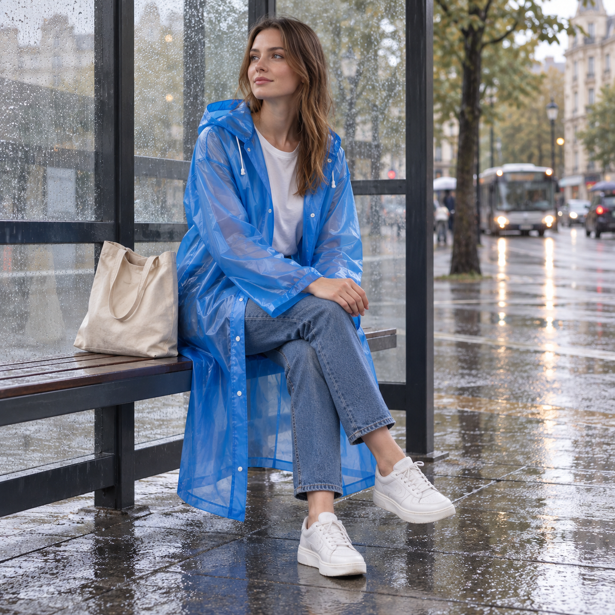 Nordspur | Nimbuswear Clear Hooded Raincoat