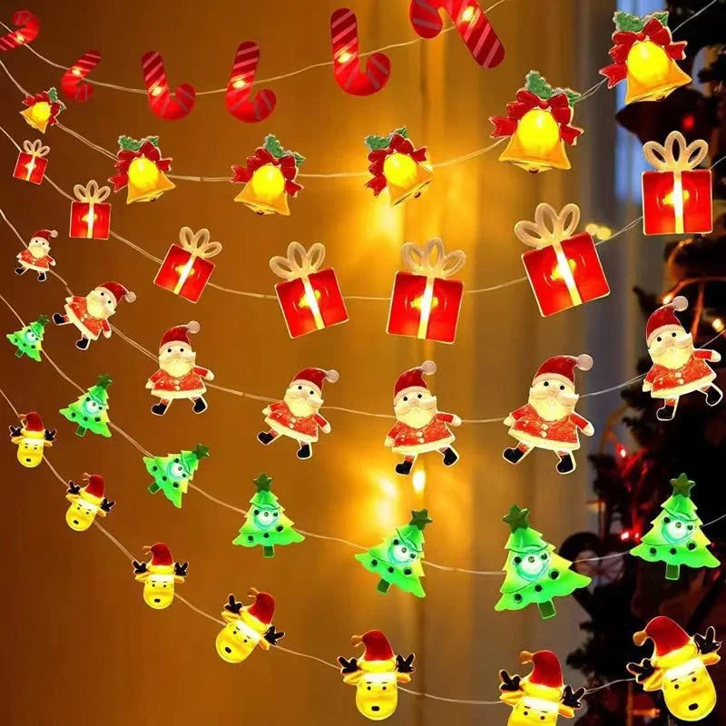 Nordspur | Nivitera Battery Operated Snowman String Lights