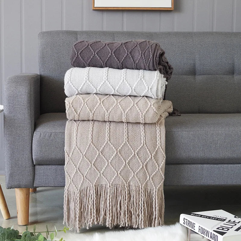 Nordspur | Nordelle Oversized Knitted Throw Blanket
