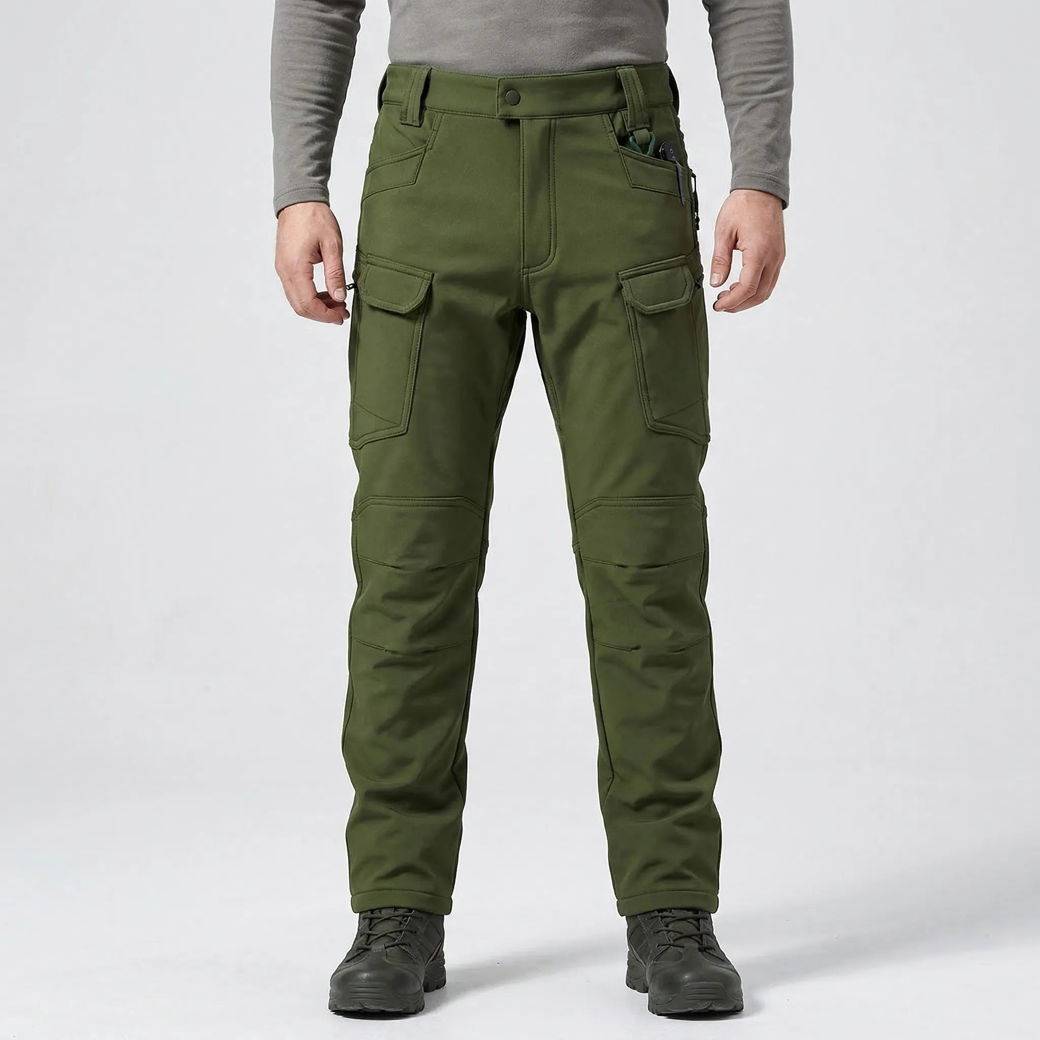 Nordspur | Nordvik Fleece-Lined Softshell Winter Trousers