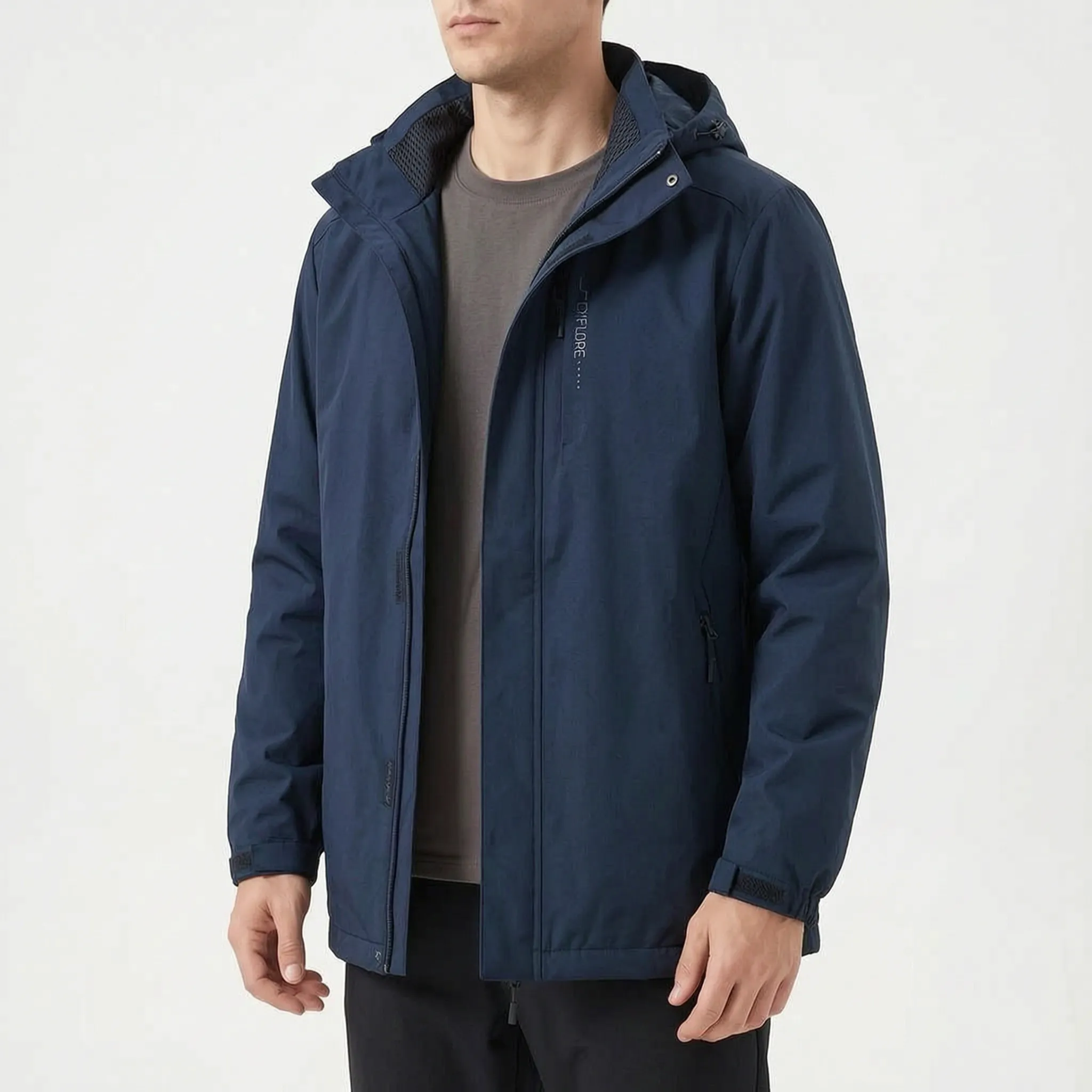 Nordspur | Novark Casual Men's Hooded Outdoor Jacket