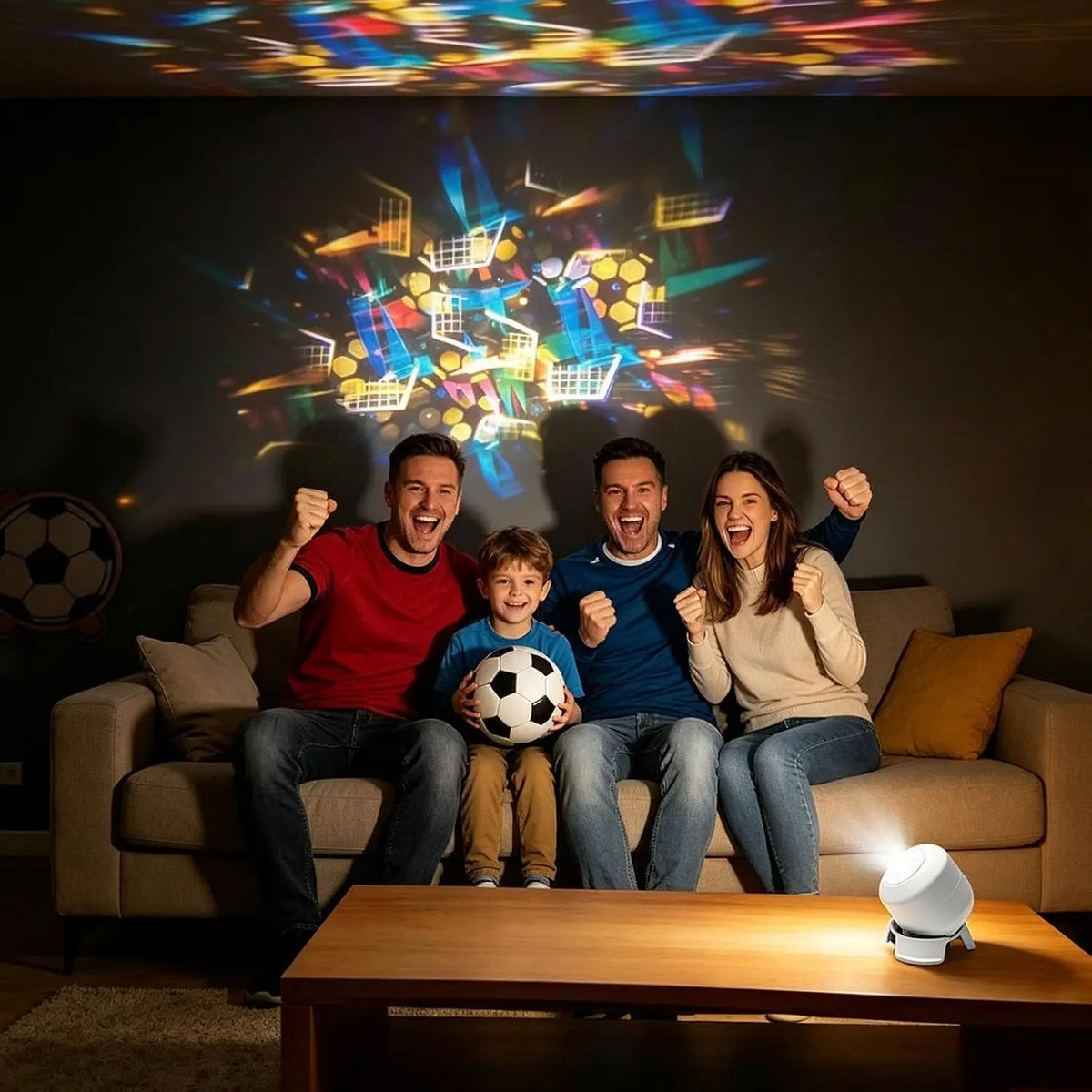 Nordspur | Nubrel Rotating Projection Night Light For Home