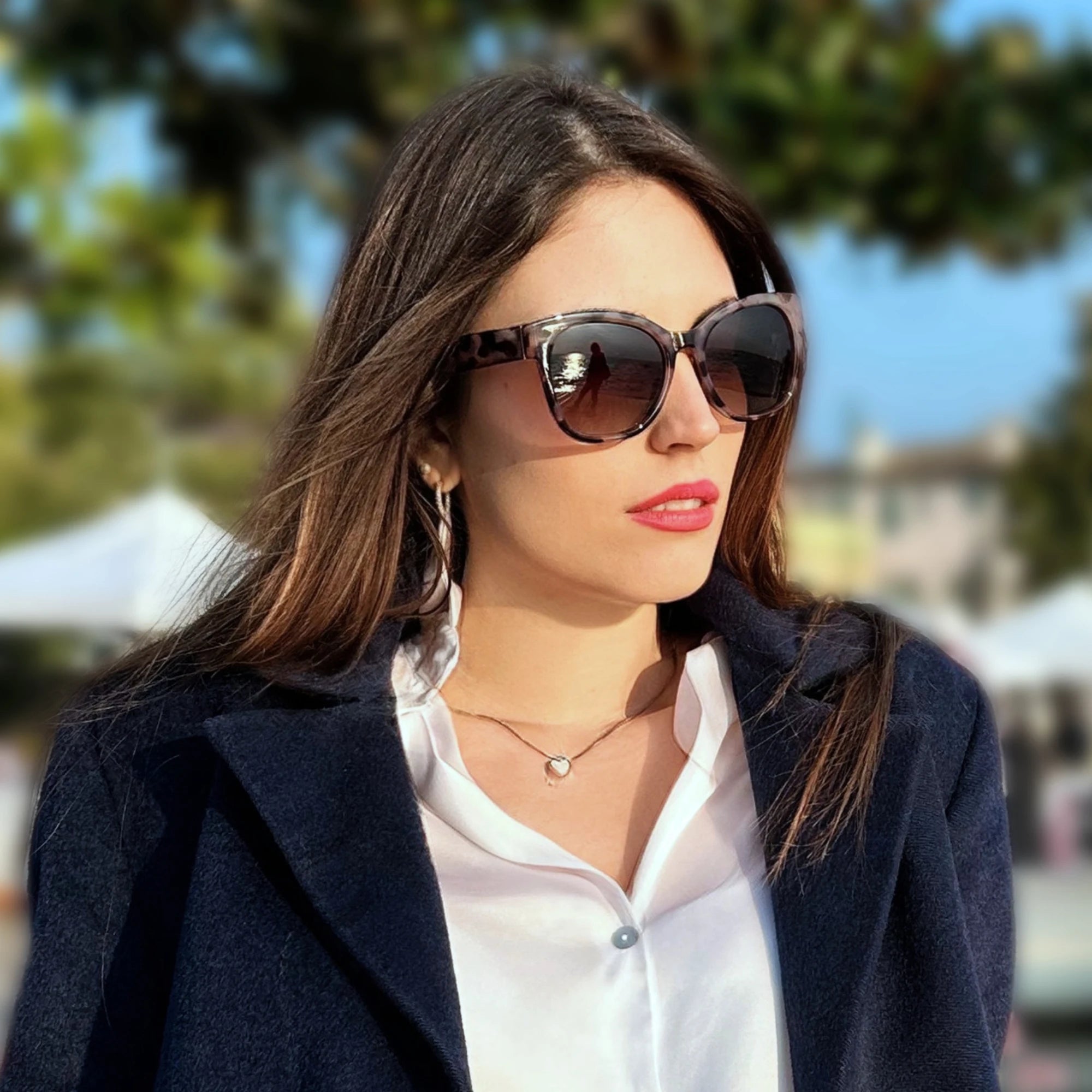 Nordspur | Oculia Oversized Cat-Eye Polarised Women Sunglasses