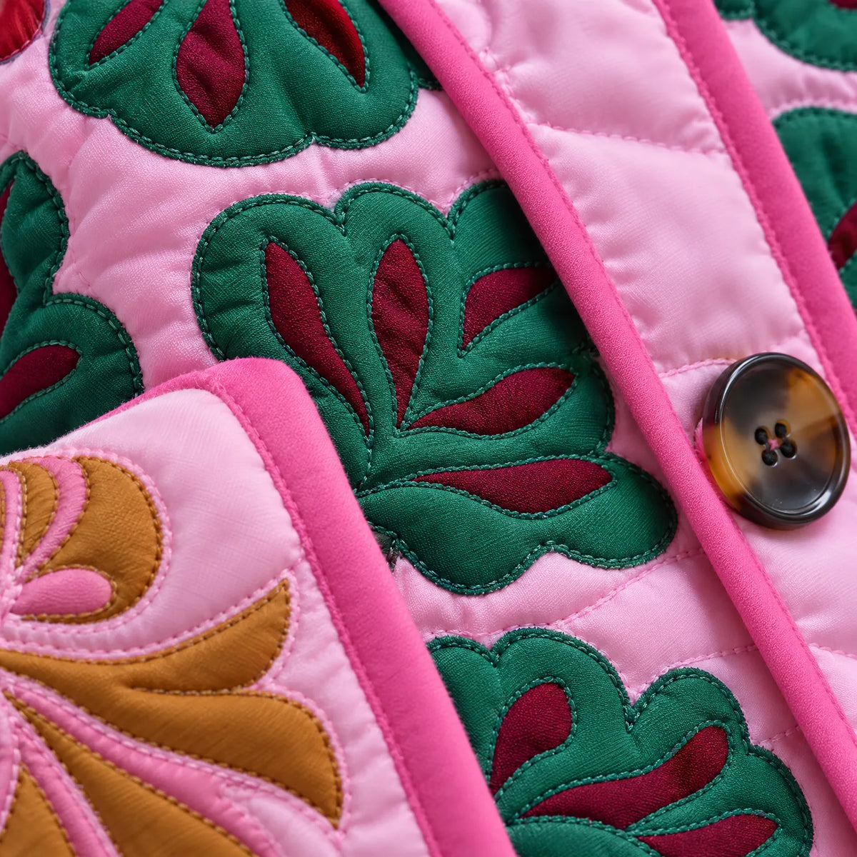 Nordspur | Orellis Vintage Style Printed Padded Coat