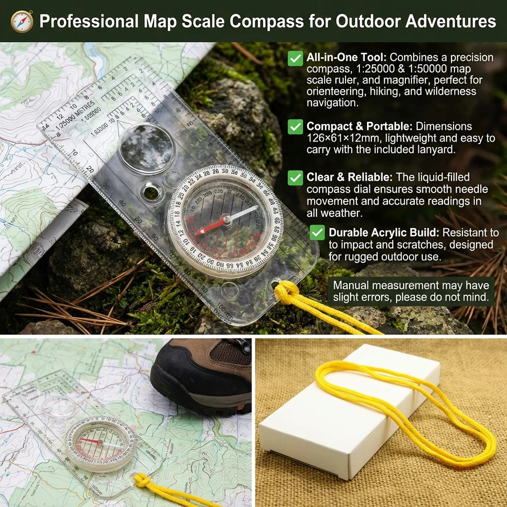 Nordspur | Orientrak Baseplate Map Compass