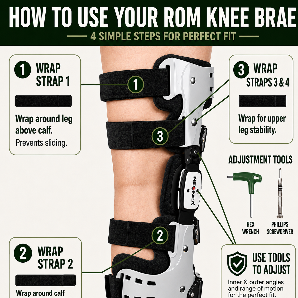 Nordspur | OrthoVance Unloader Knee Support Brace