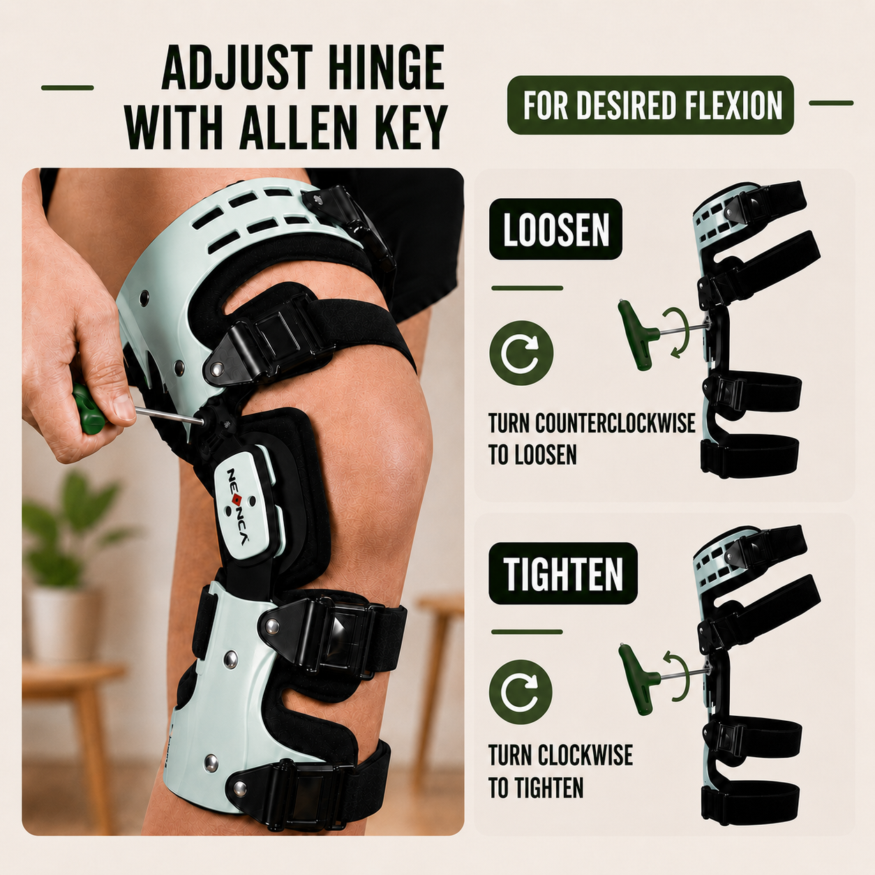 Nordspur | OrthoVance Unloader Knee Support Brace