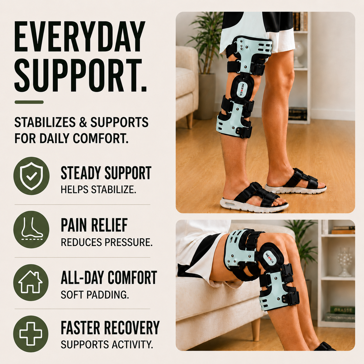 Nordspur | OrthoVance Unloader Knee Support Brace