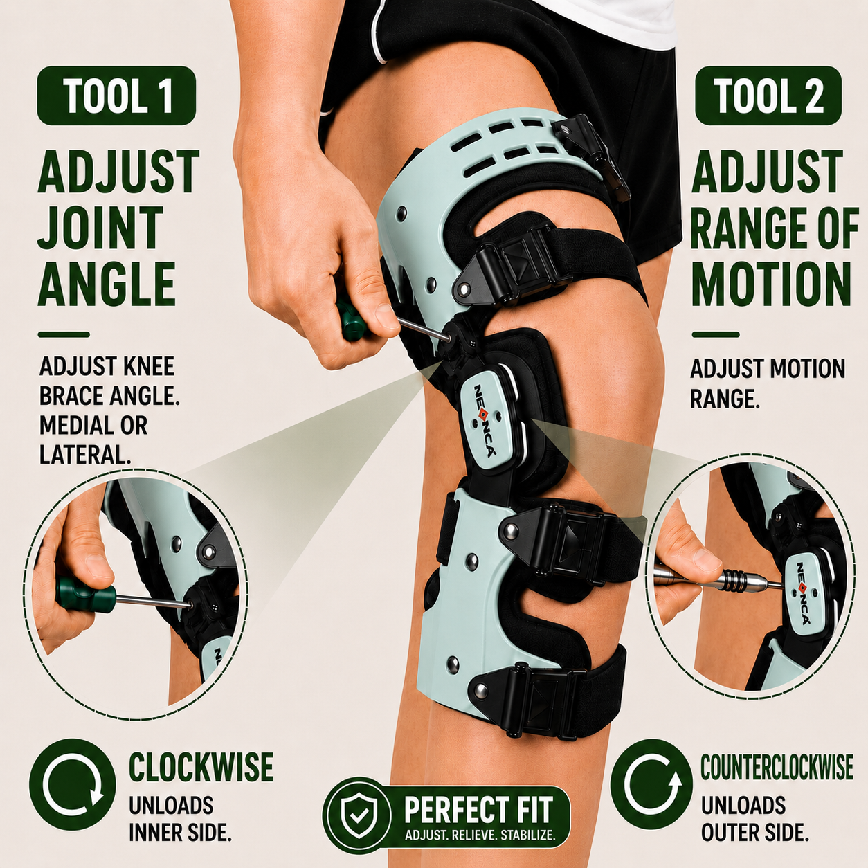 Nordspur | OrthoVance Unloader Knee Support Brace
