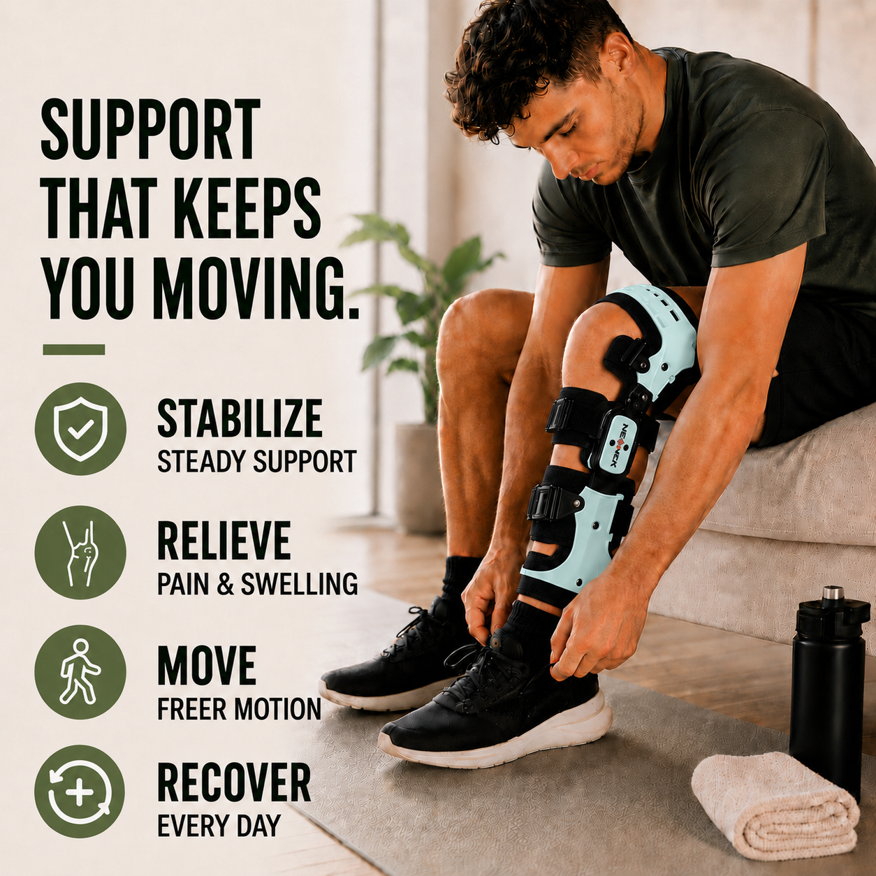 Nordspur | OrthoVance Unloader Knee Support Brace